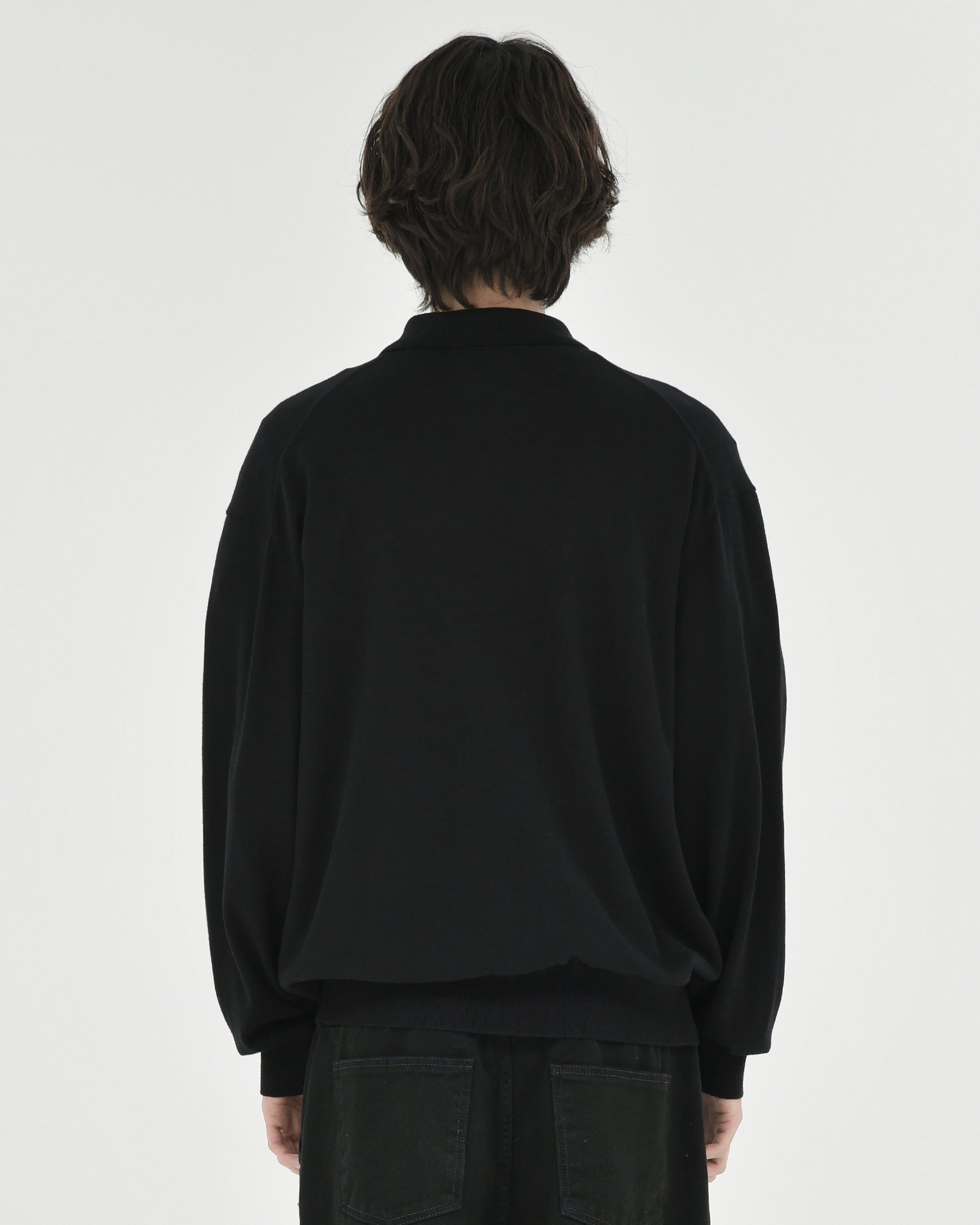 Brownyard - Collar Cardigan (Black) product image 2 | TRAB K-Fashion Australia