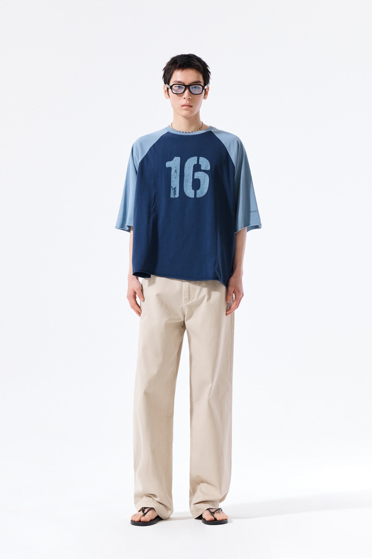 Matin Kim - Side Tab Washed Cotton Pants (Beige) product image 8 | TRAB K-Fashion Australia
