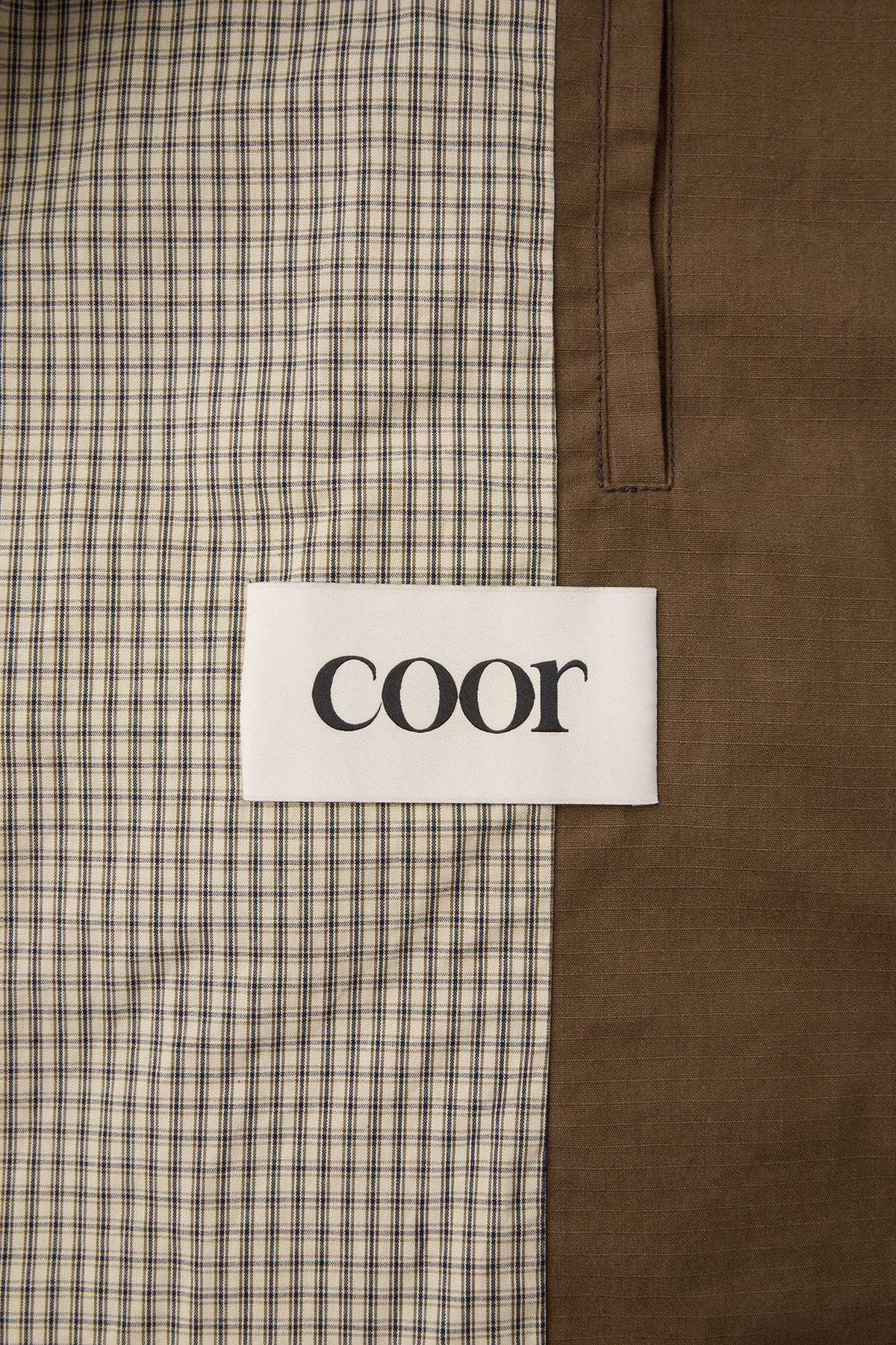 Coor - Stand Collar Cotton Washed Jumper (Dark Brown) product image 9 | TRAB K-Fashion Australia