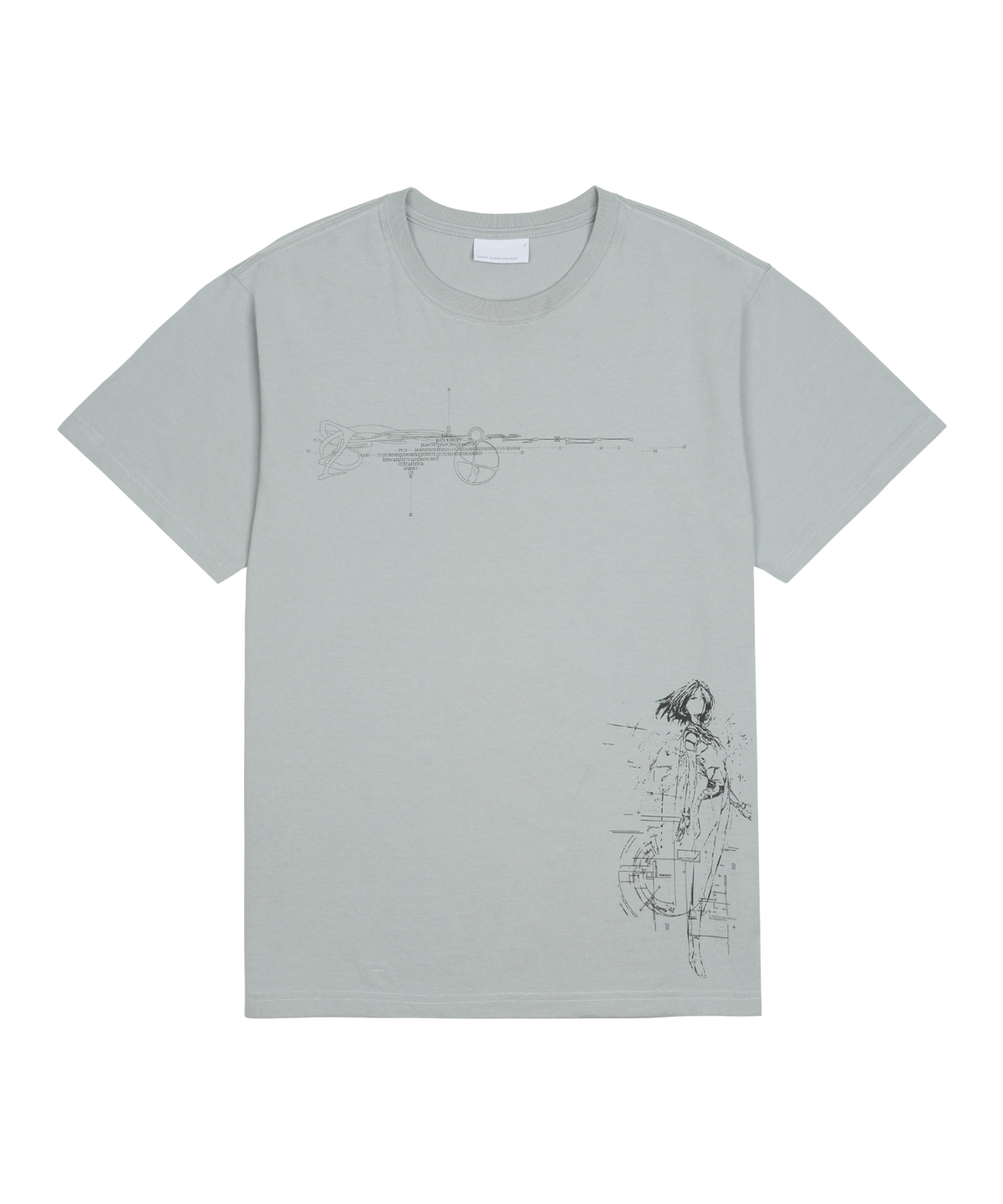San San Gear - Resonian T-Shirt (Sky Blue) product image 1 | TRAB K-Fashion Australia