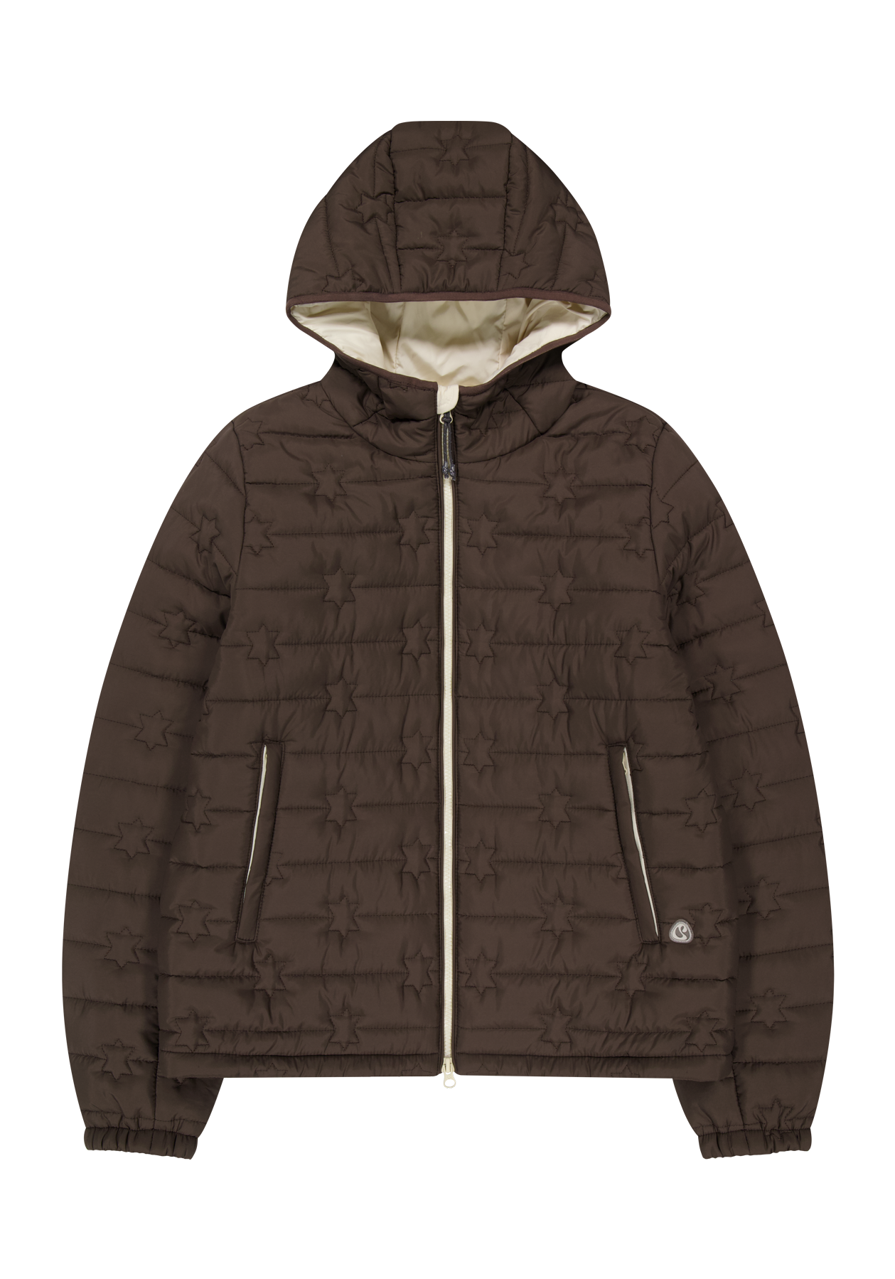 Coyseio - Fluffy Light Padded Jacket (Brown) product image 2 | TRAB K-Fashion Australia