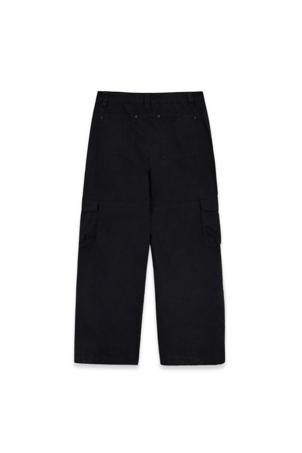 Matin Kim - Washed Wide Cargo Pants (Black) product image 2 | TRAB K-Fashion Australia