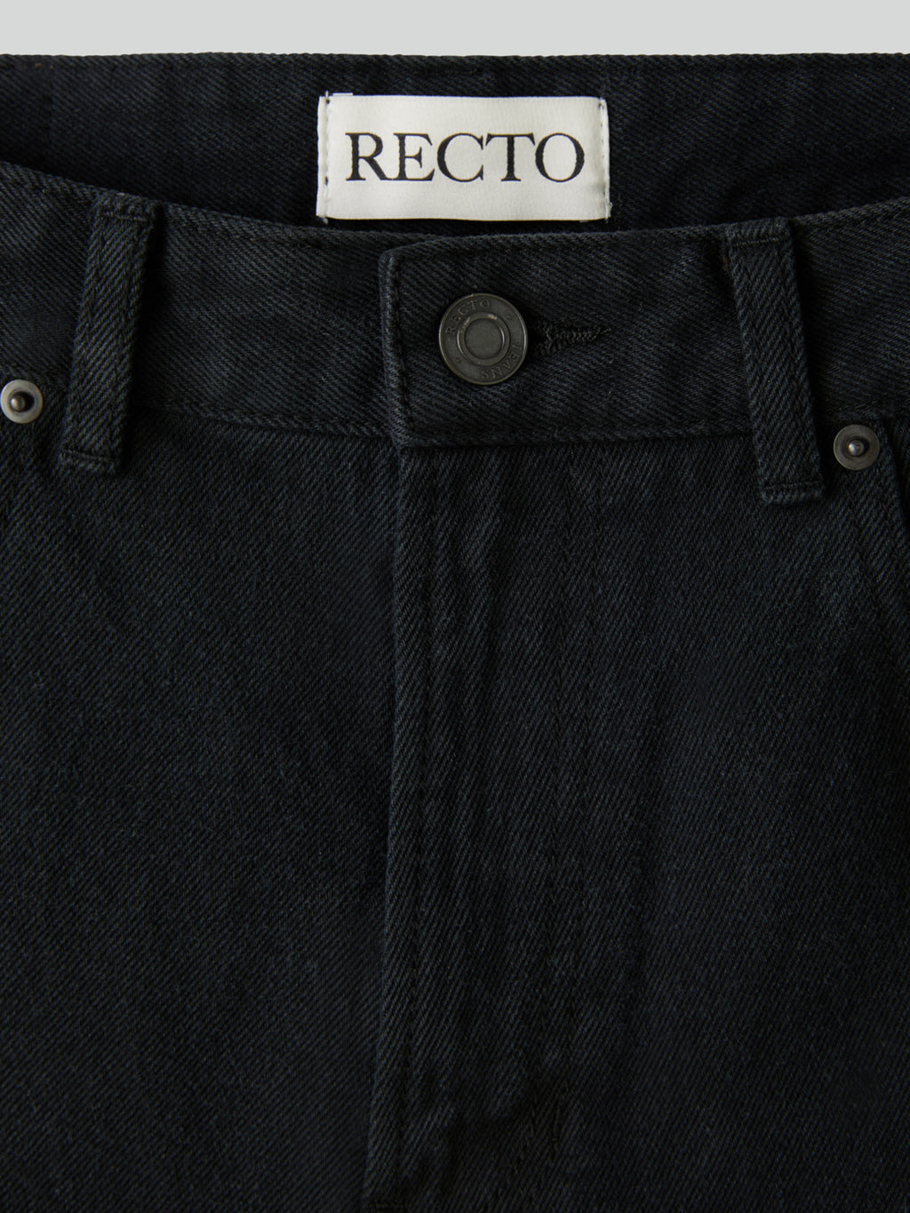 Recto - Loose Fit Denim Pants (Black) product image 13 | TRAB K-Fashion Australia