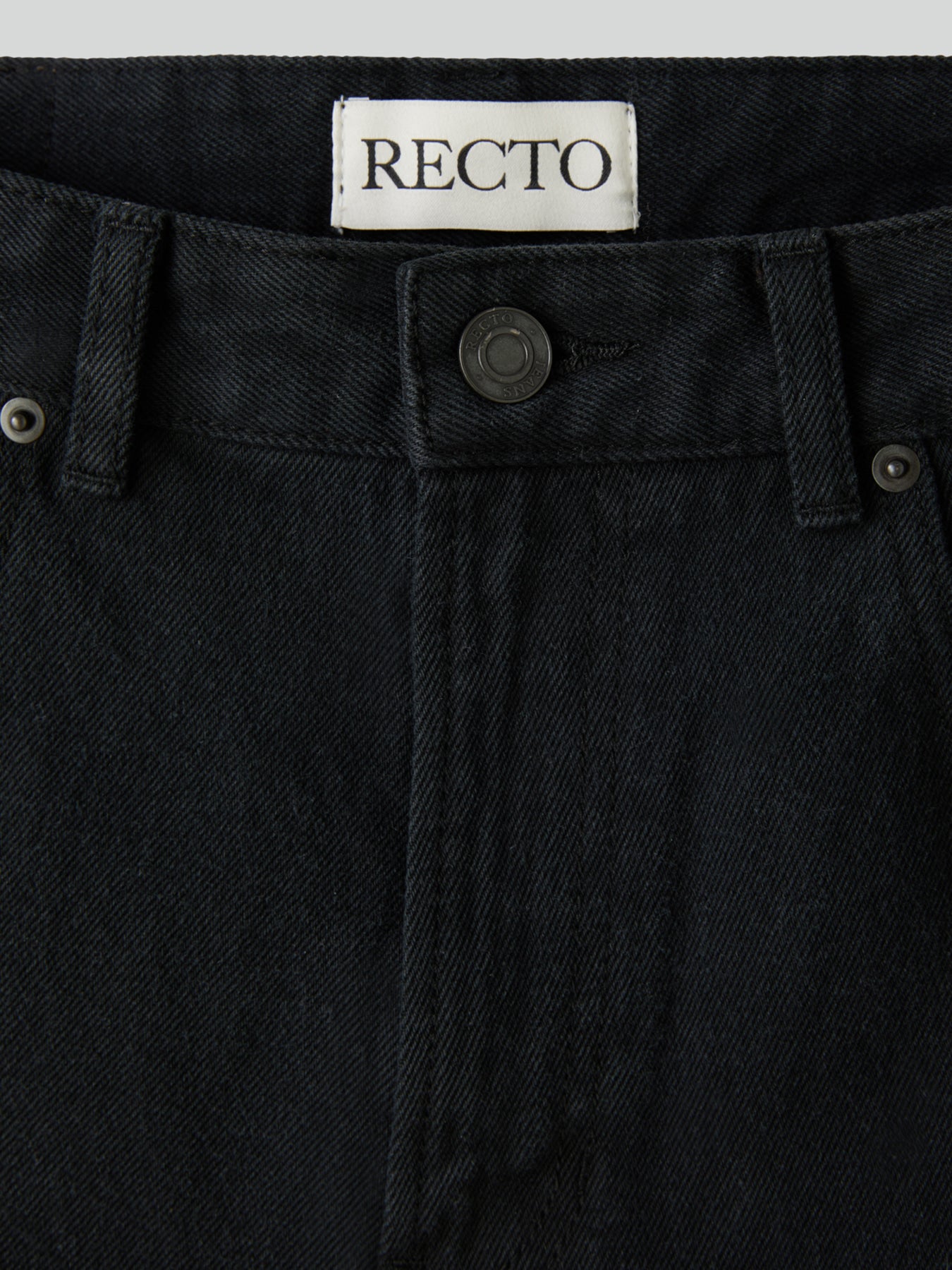 Recto - Loose Fit Denim Pants (Black) product image 13 | TRAB K-Fashion Australia