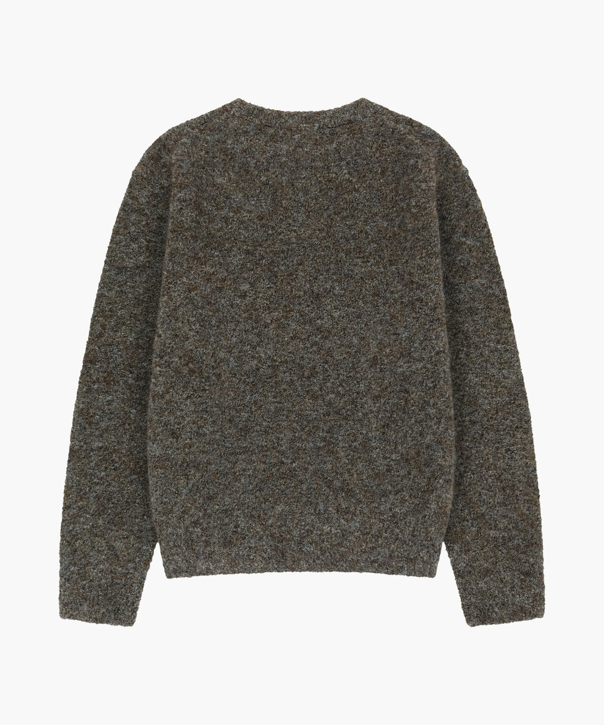 Marithe & Francois Girbaud - Small Classic Logo Boucle Knit Pullover (Dark Brown) product image 5 | TRAB K-Fashion Australia