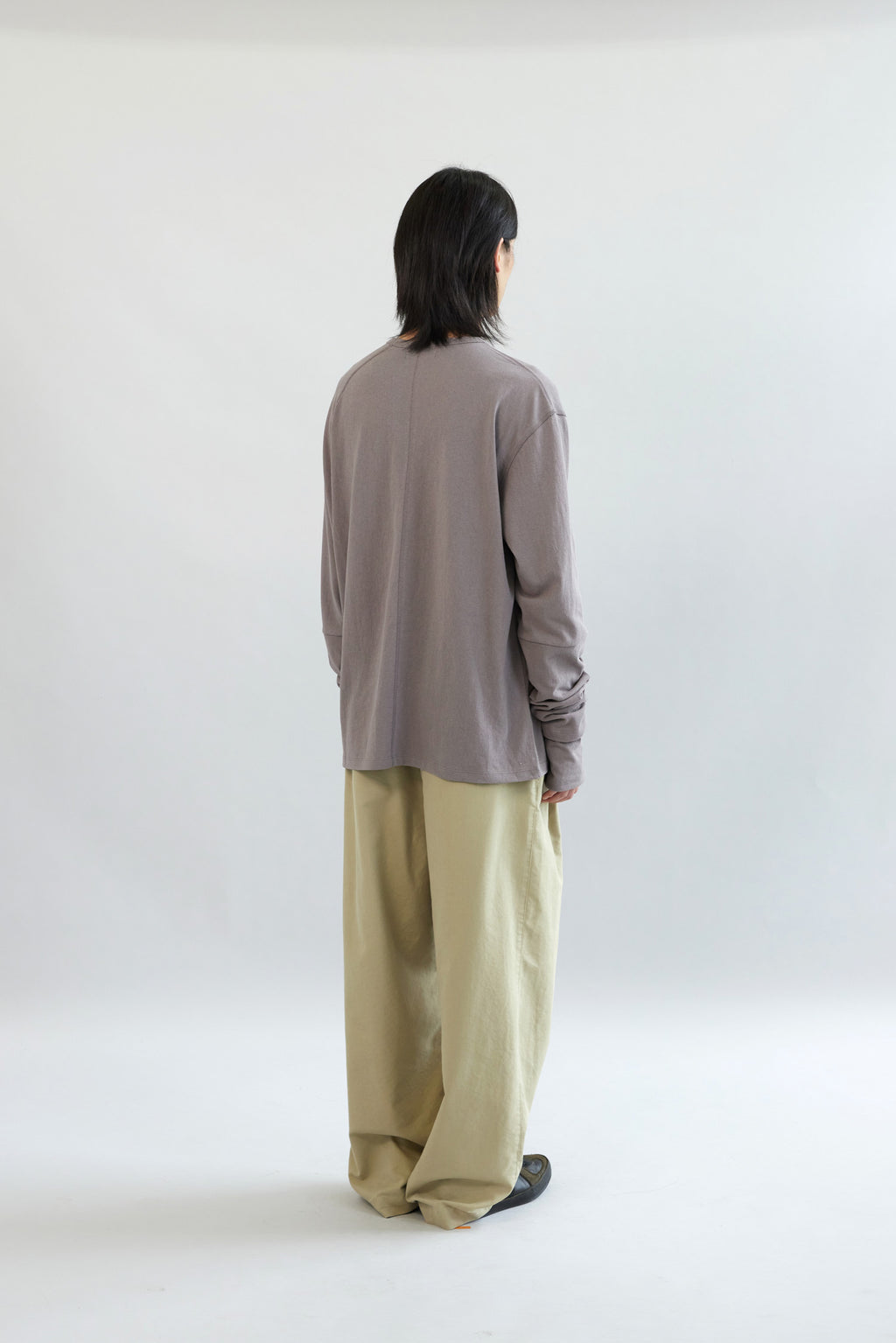 Hatchingroom - Double Sleeve Tee Rose (Grey) product image 8 | TRAB K-Fashion Australia