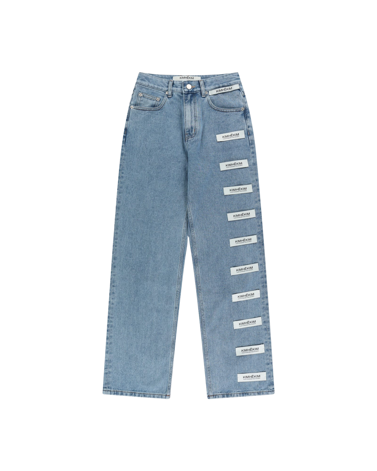 Kimhe Kim - Sarah Label Jeans (Sky Blue) product image 1 | TRAB K-Fashion Australia