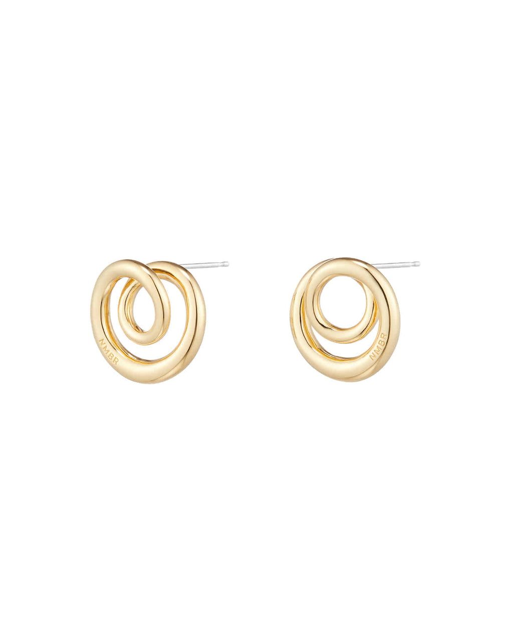 Numbering - Twisted Circle Earrings #6100 product image 4 | TRAB K-Fashion Australia