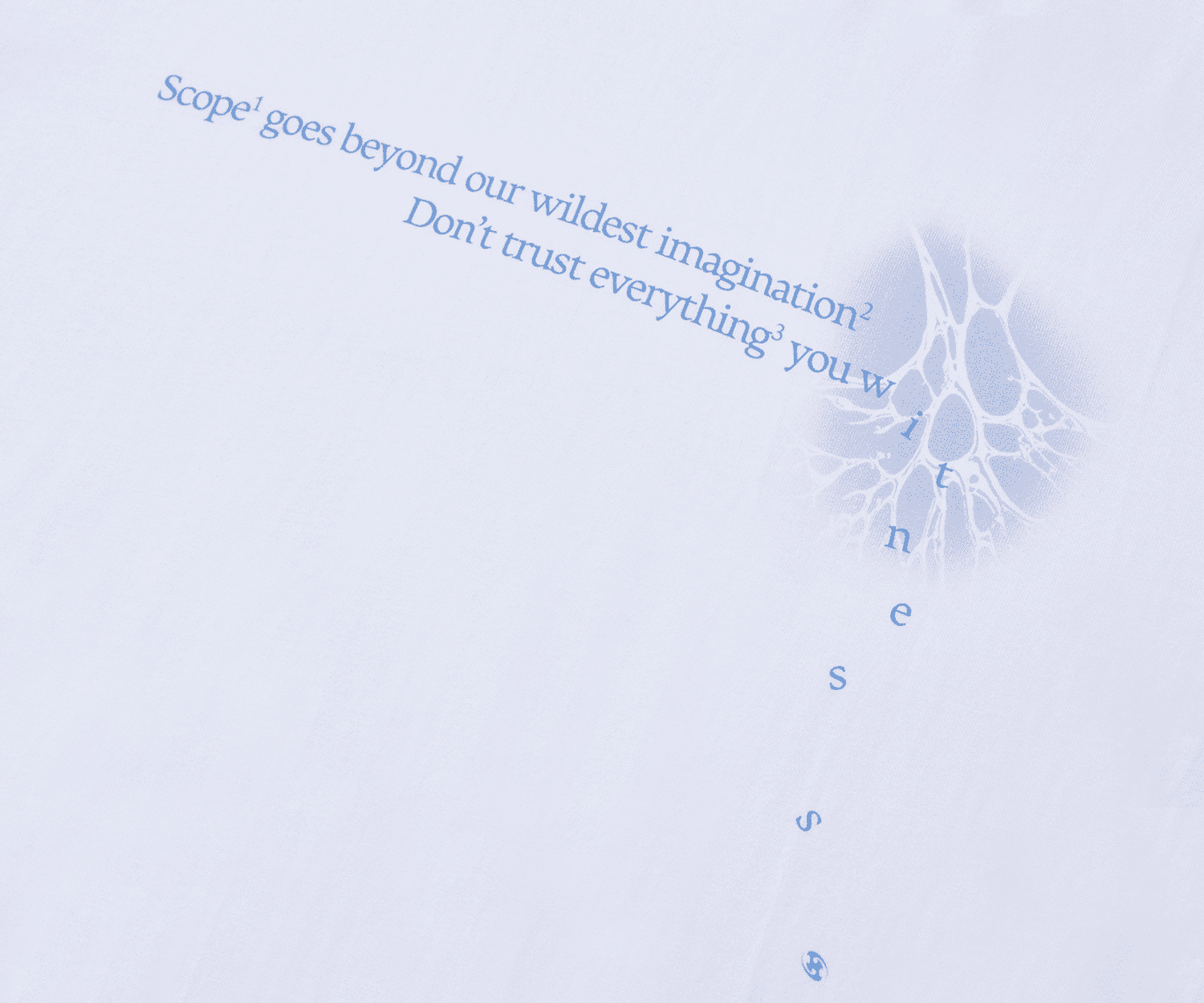 San San Gear - Eyewithness T-Shirt White product image 4 | TRAB K-Fashion Australia