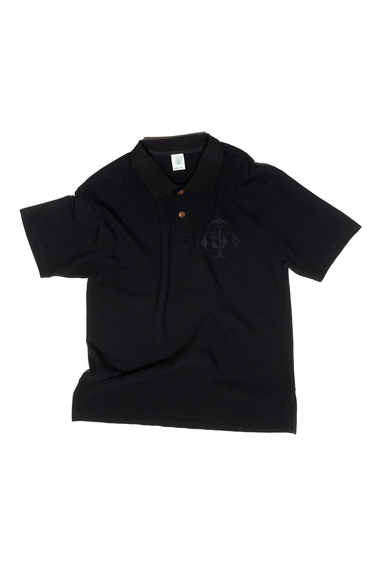 Ioedle - Clover Embroidered Pique (Black) product image 2 | TRAB K-Fashion Australia