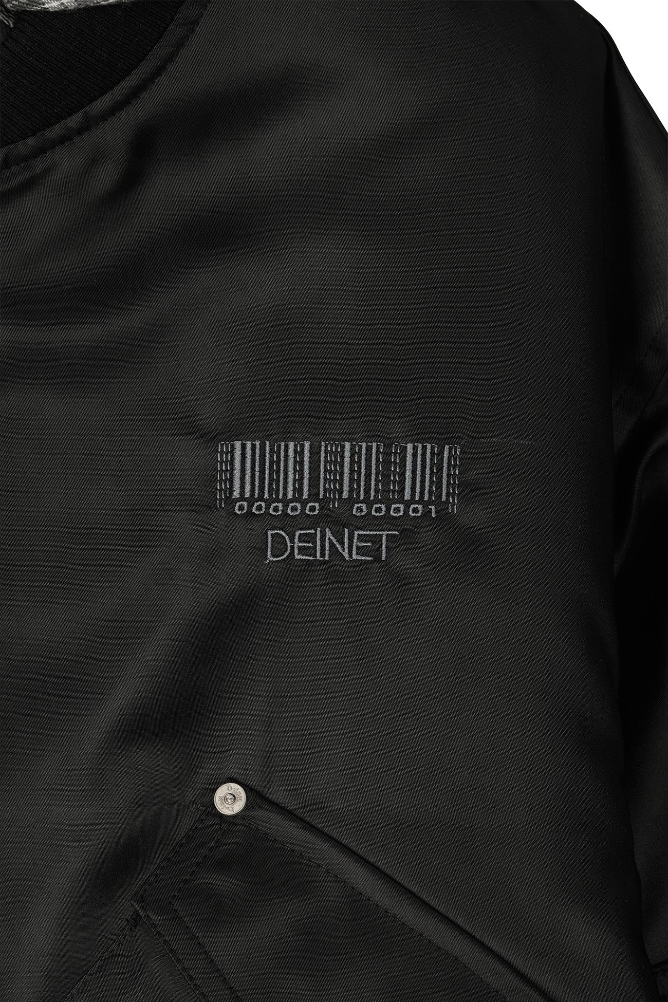 Deinet - Stud Check Point Ma1 Jumper (Black) product image 11 | TRAB K-Fashion Australia
