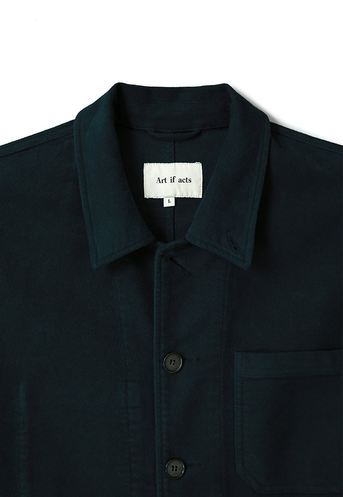 Art if acts - Washed Moleskin French Work Jacket (Vintage Navy) product image 9 | TRAB K-Fashion Australia