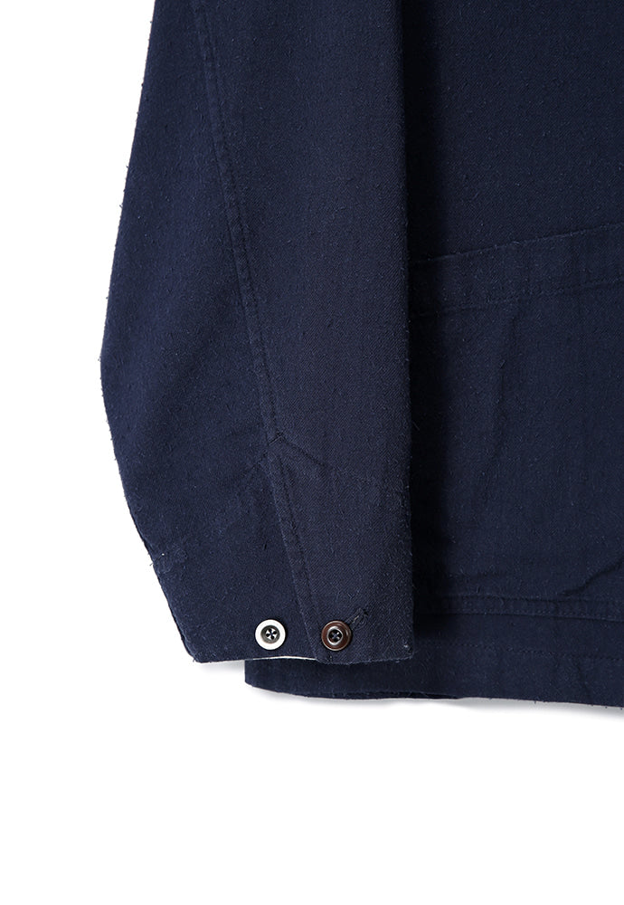 Art if acts - SILK NEP Work Jacket_Japanese Fabric (French Blue) product image 14 | TRAB K-Fashion Australia