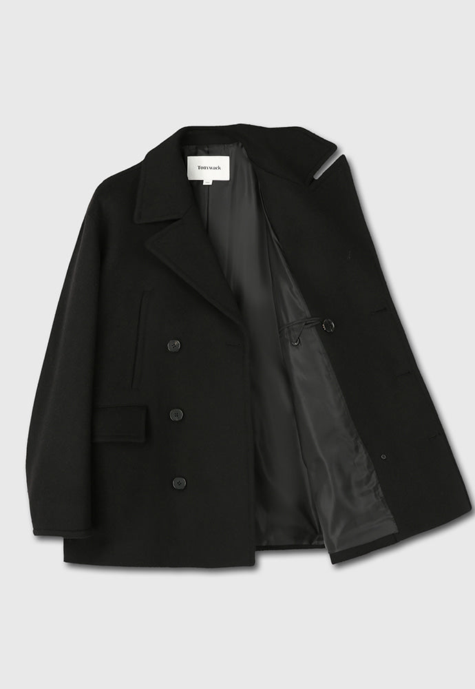 Tonywack - Cashmere Belted Over Peacoat (Black) product image 11 | TRAB K-Fashion Australia