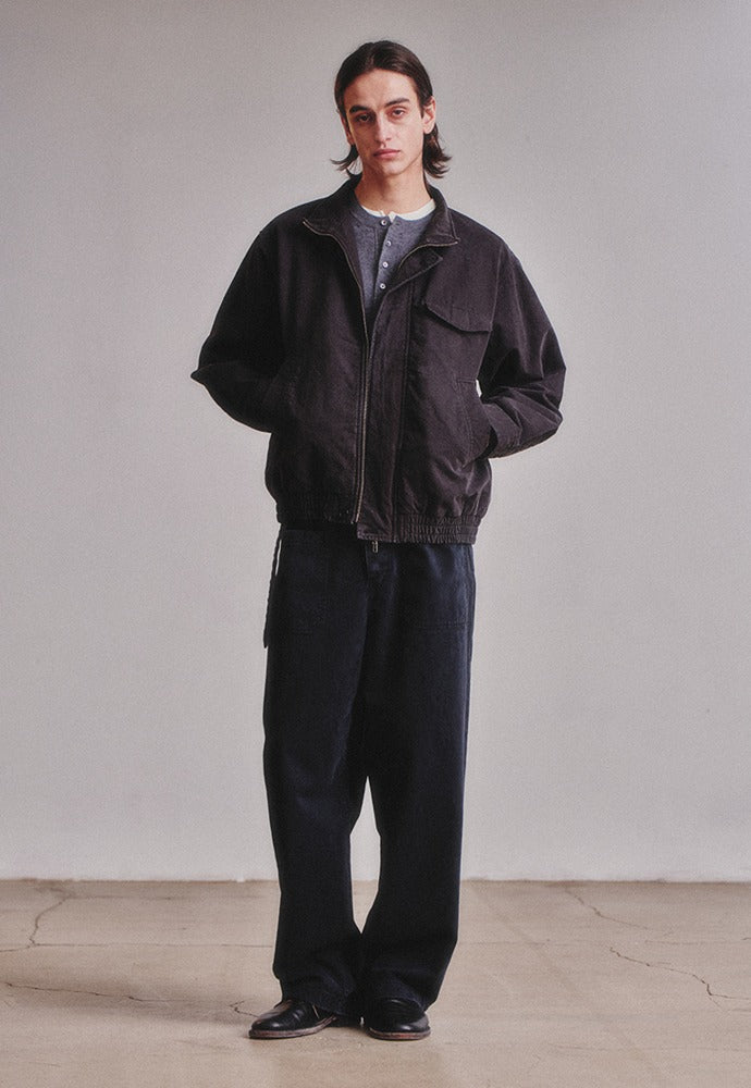 Art if acts - Pocket Deck Jacket (Black) product image 1 | TRAB K-Fashion Australia