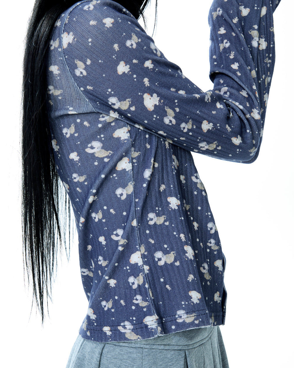 Coyseio - Cotton Cuddle Longsleeves (Navy) product image 7 | TRAB K-Fashion Australia