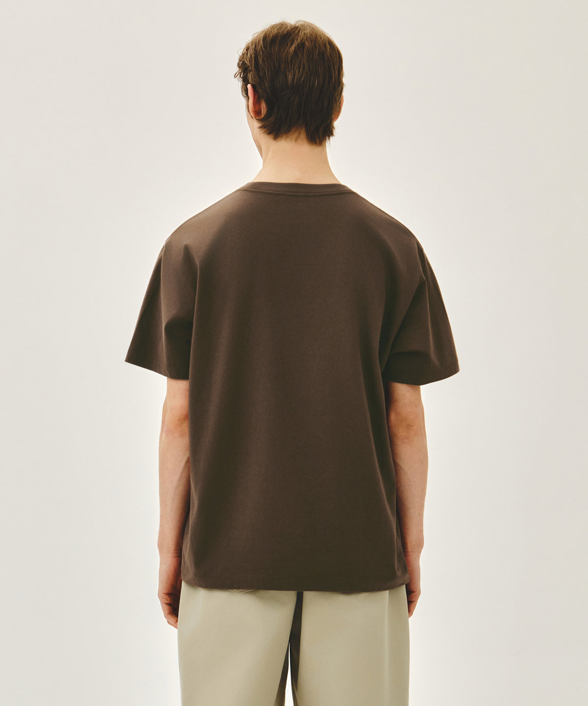 Marithe & Francois Girbaud - Classic Logo Tee (Brown) product image 3 | TRAB K-Fashion Australia