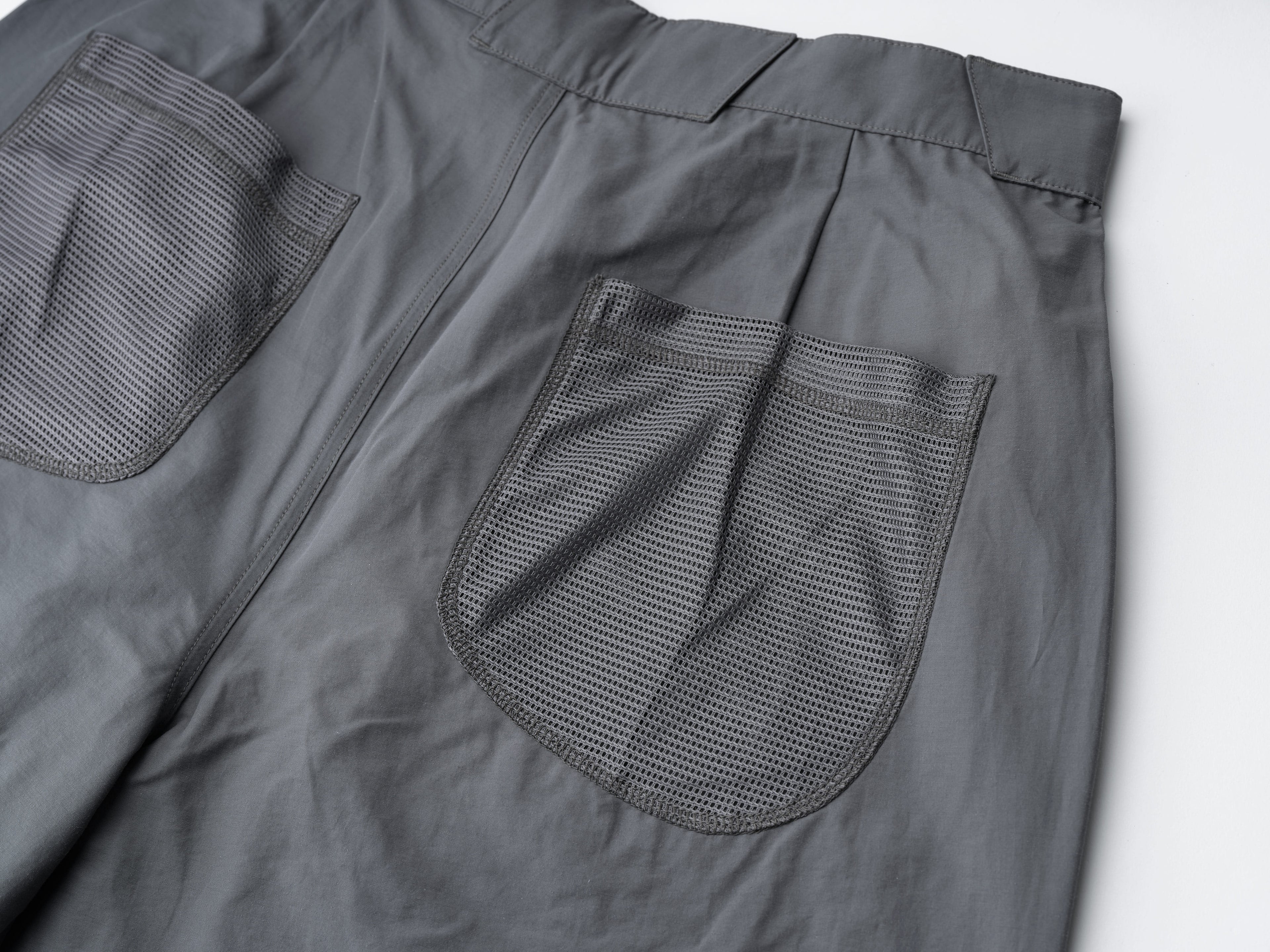 San San Gear - Webbing Patched Pants (Charcoal) product image 7 | TRAB K-Fashion Australia