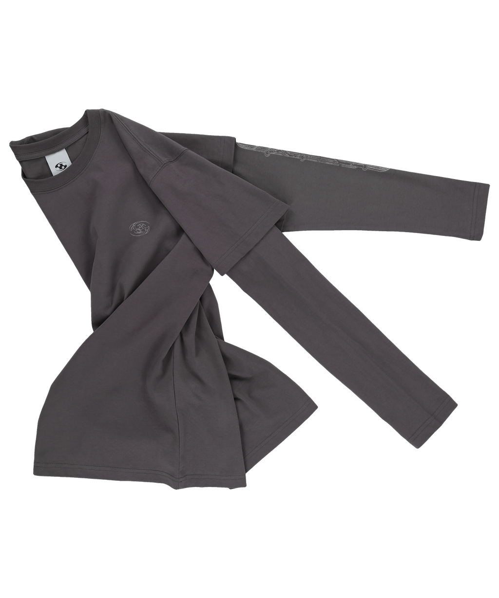 San San Gear - Arcana Tree Long Sleeves (Brown) product image 4 | TRAB K-Fashion Australia