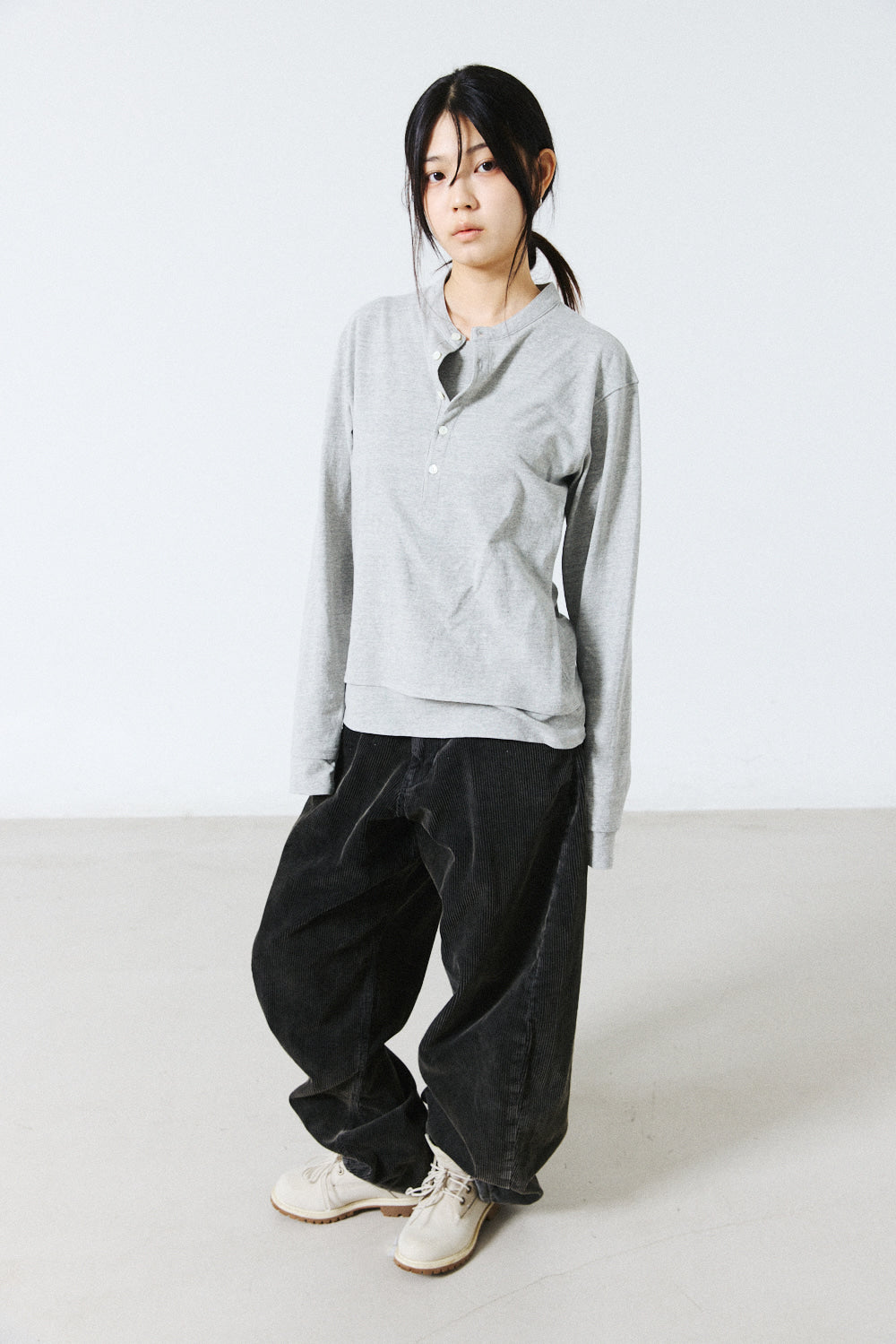 Hatchingroom - Dual Front Tee (M.Grey) product image 11 | TRAB K-Fashion Australia