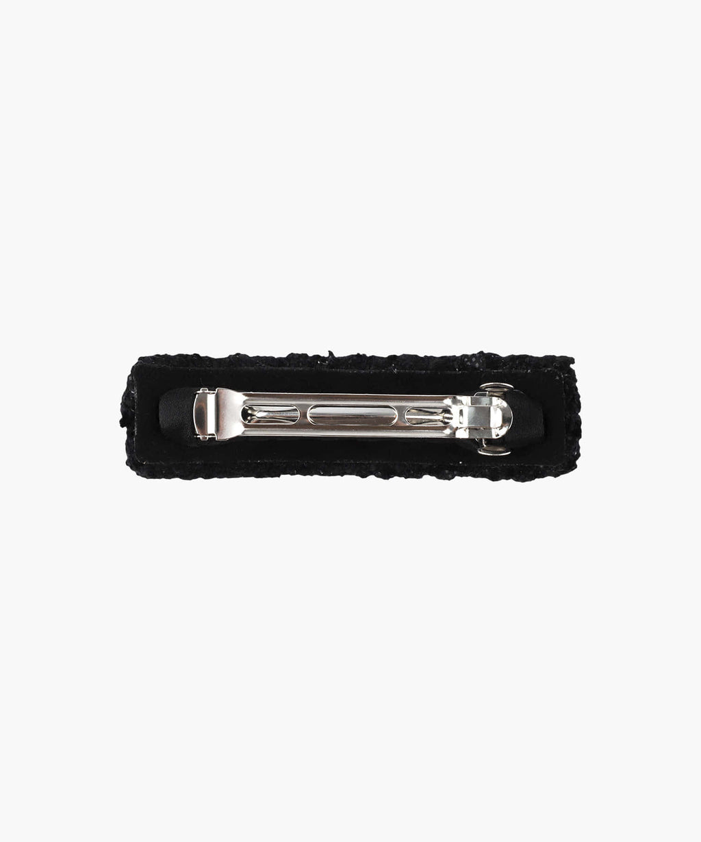 Marithe & Francois Girbaud - Tweed Hair Pin (Black) product image 2 | TRAB K-Fashion Australia