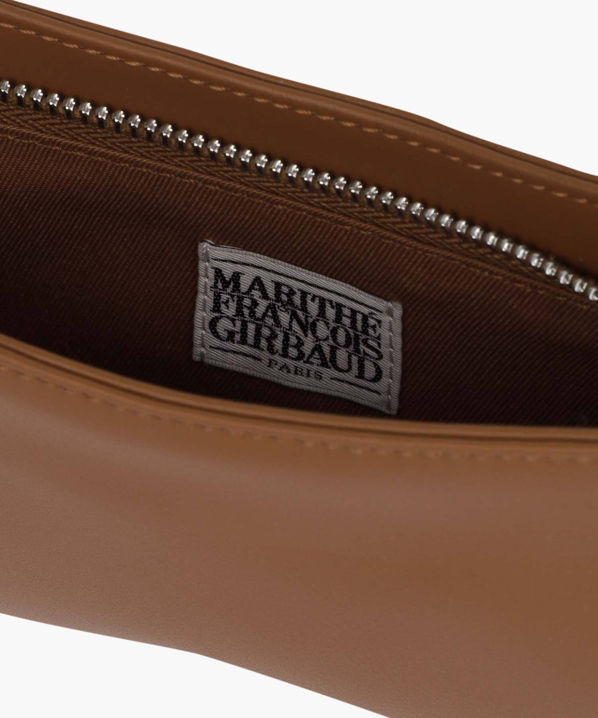 Marithe & Francois Girbaud - Regular Logo Mini Peanut Bag (Brown) product image 4 | TRAB K-Fashion Australia