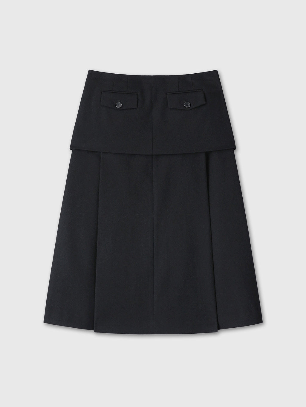 Tonywack - Wool Double-Layered Skirt (Black) product image 10 | TRAB K-Fashion Australia