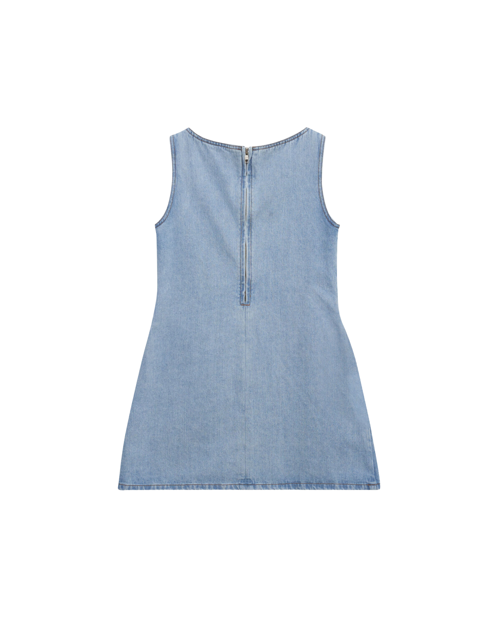 Kimhe Kim - Emma Denim Mini Dress (Sky Blue) product image 8 | TRAB K-Fashion Australia