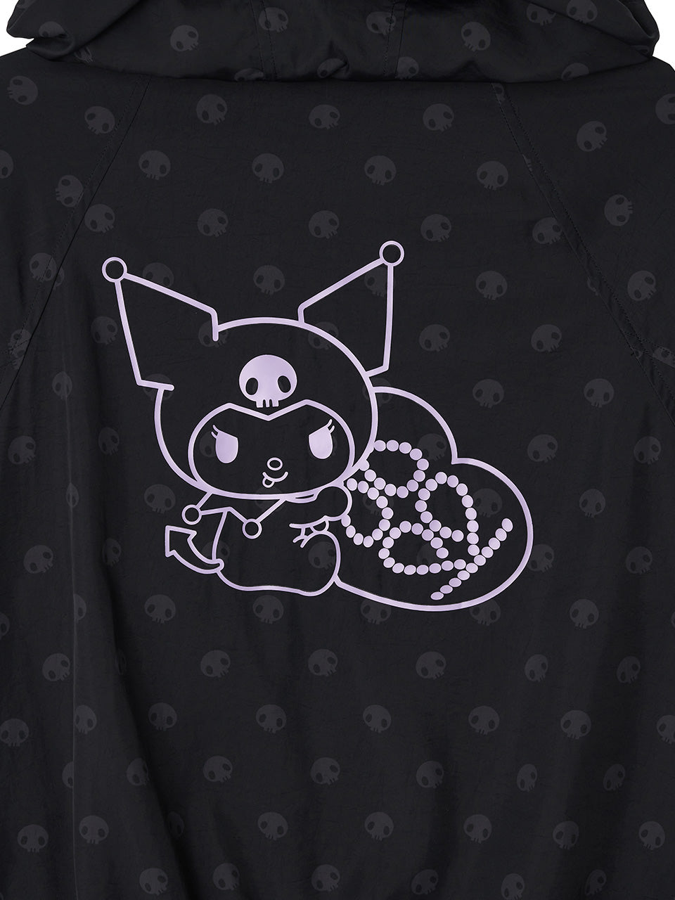 Kijun - Kuromi Shadow Windbreaker (Black) product image 11 | TRAB K-Fashion Australia
