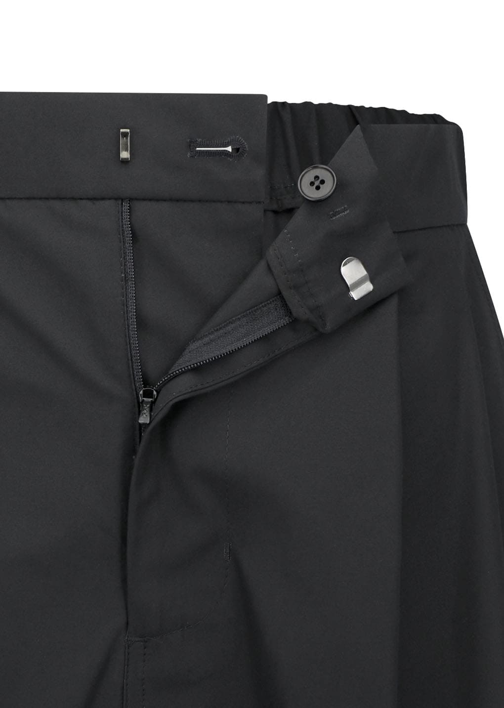 Amomento - Two Tuck Wide Shorts (Black) product image 5 | TRAB K-Fashion Australia
