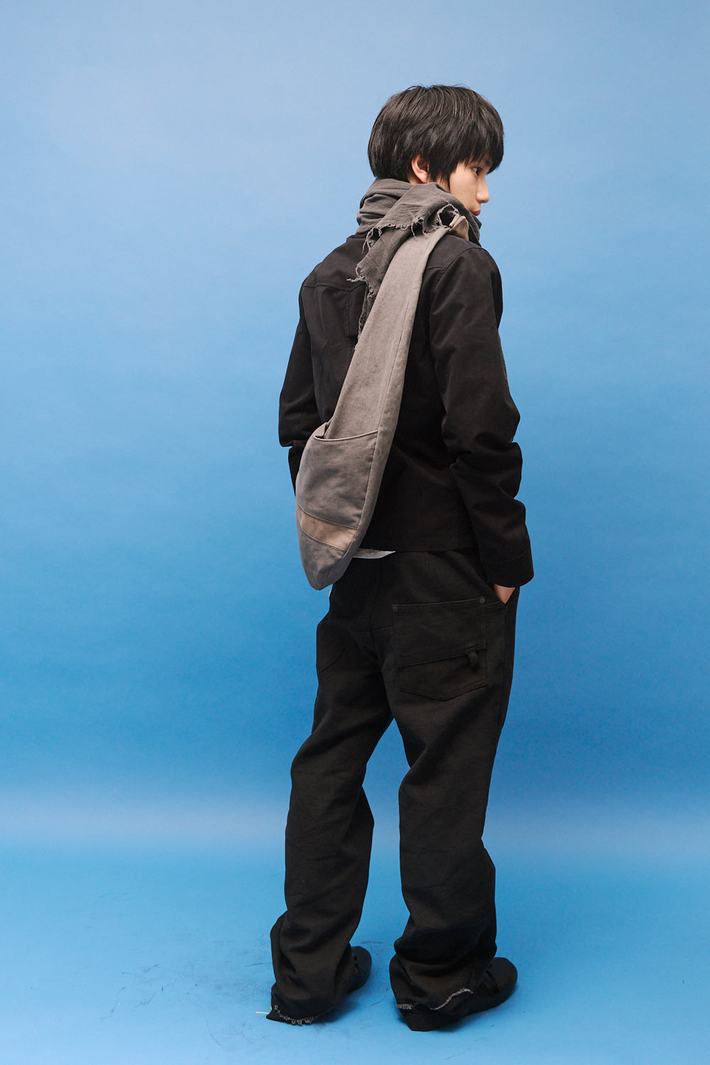Hatchingroom - Funnel Neck Jacket (Black) product image 13 | TRAB K-Fashion Australia