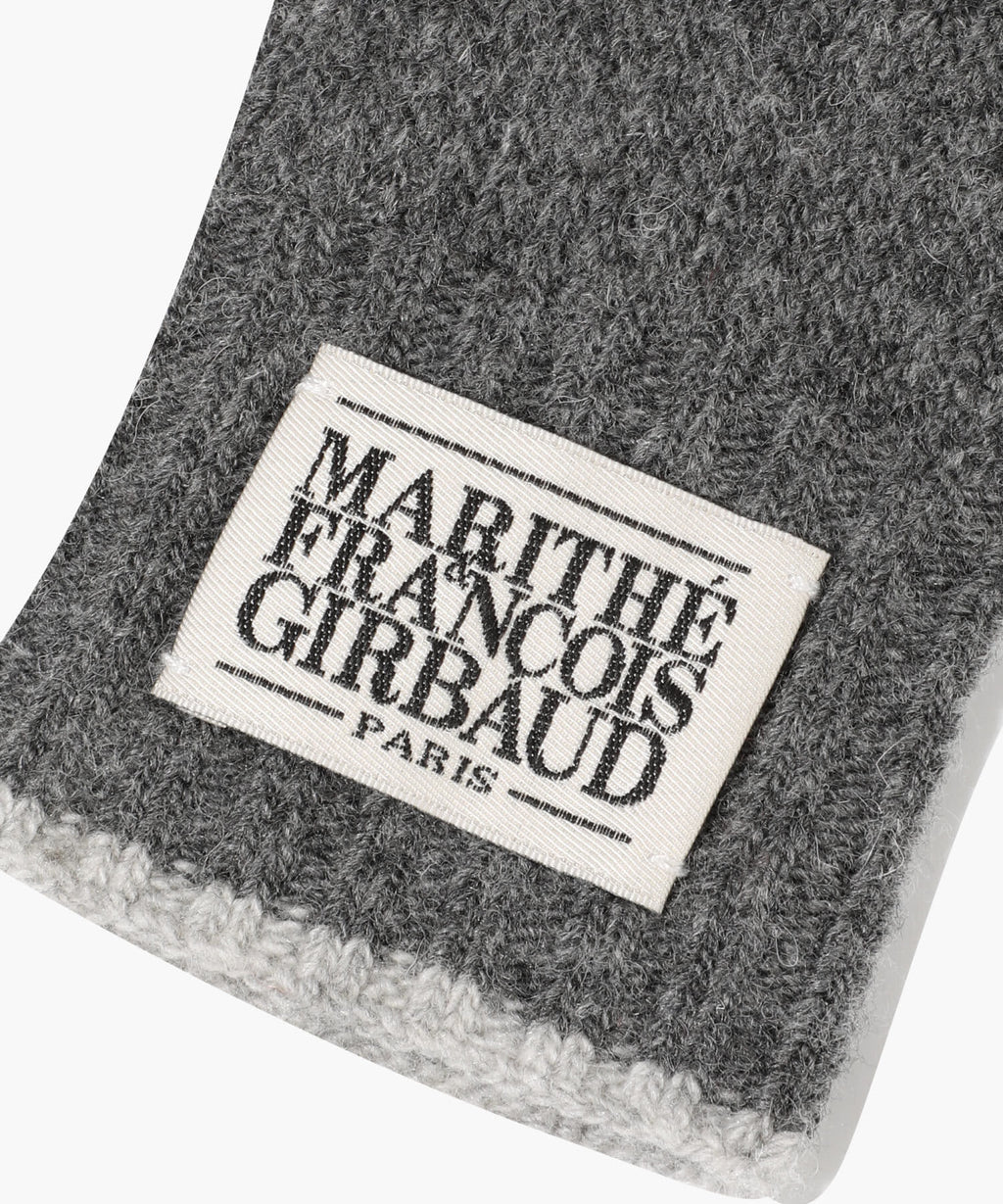 Marithe & Francois Girbaud - Classic Logo Glove (Charcoal) product image 5 | TRAB K-Fashion Australia