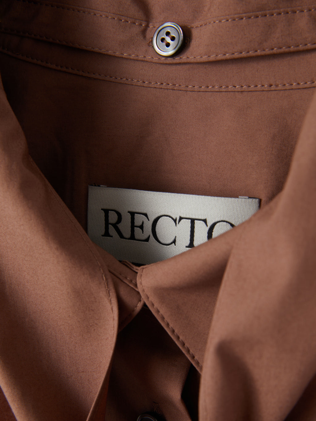 Recto - Powdery Cotton Scarf Shirt (Rust Pink) product image 14 | TRAB K-Fashion Australia