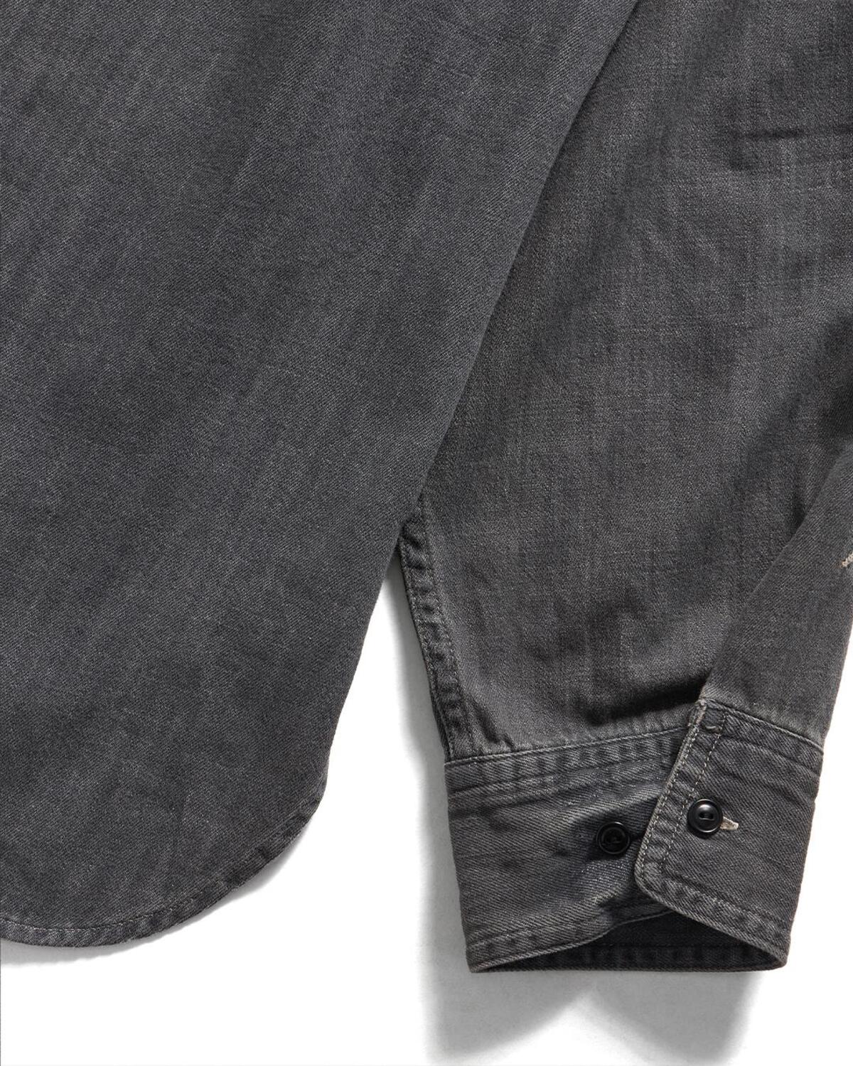 Eastlogue - Embroidered Chambray Work Shirts (Chambray Black) product image 5 | TRAB K-Fashion Australia