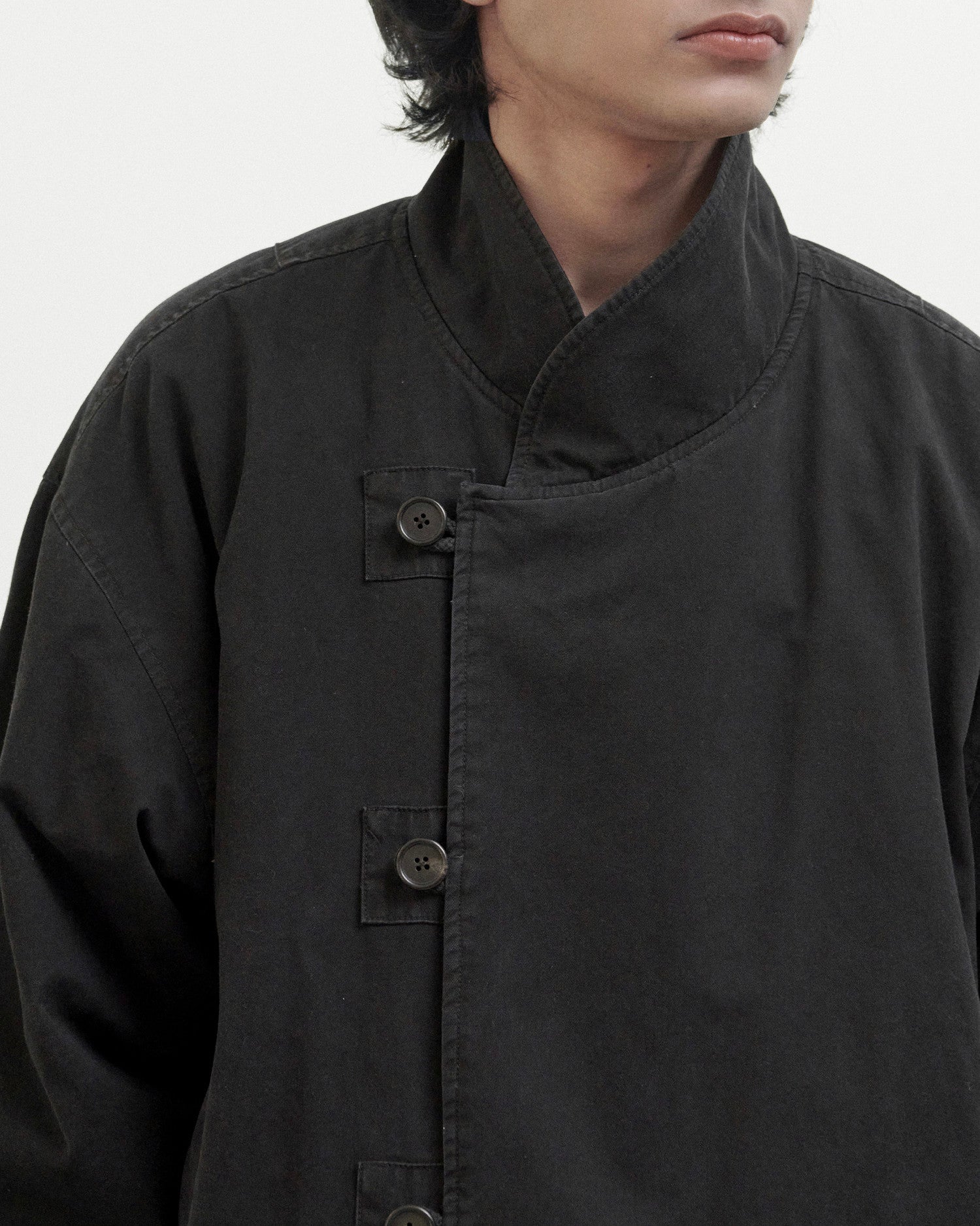 Brownyard - Double Layer Flight Jacket (Black) product image 4 | TRAB K-Fashion Australia