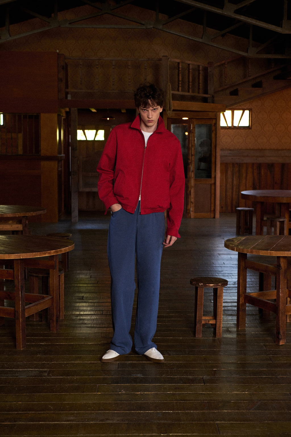 STU - Curved Cuff Jacket (Red) product image 15 | TRAB K-Fashion Australia