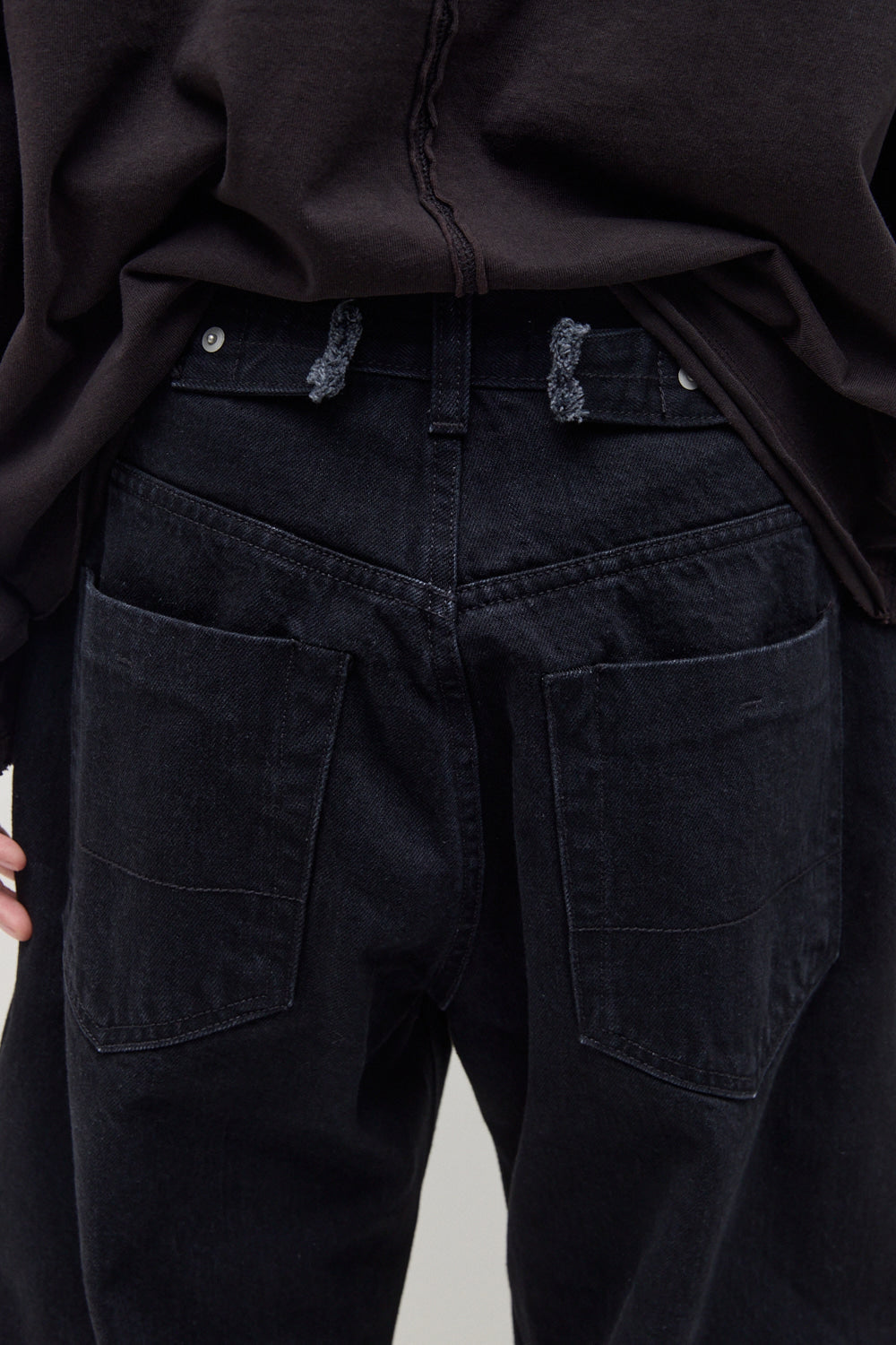 Hatchingroom - Regular Selvedge Jeans (Faded Black) product image 15 | TRAB K-Fashion Australia