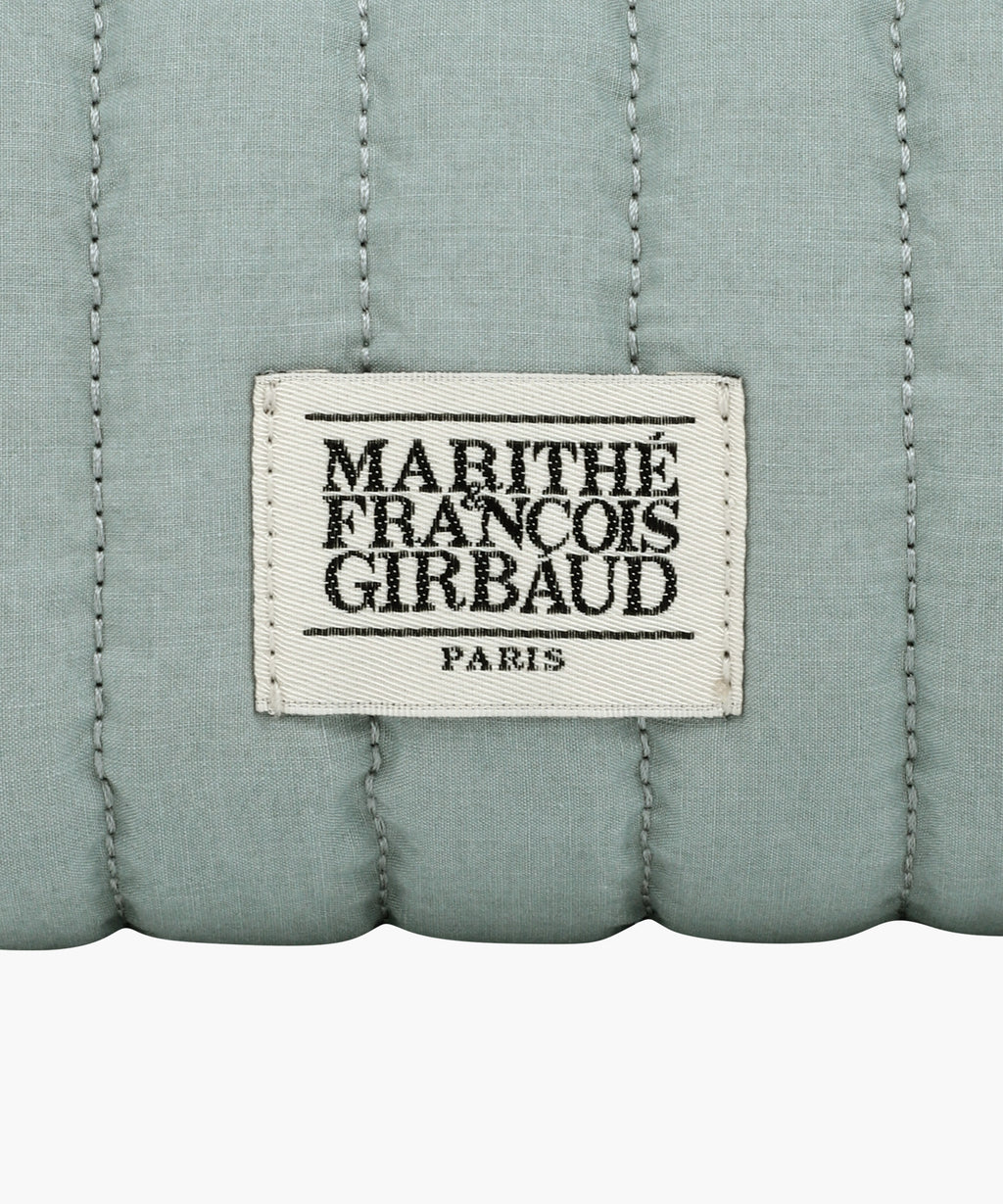 Marithe & Francois Girbaud - Classic Logo Quilted Pouch (Sky Blue) product image 4 | TRAB K-Fashion Australia