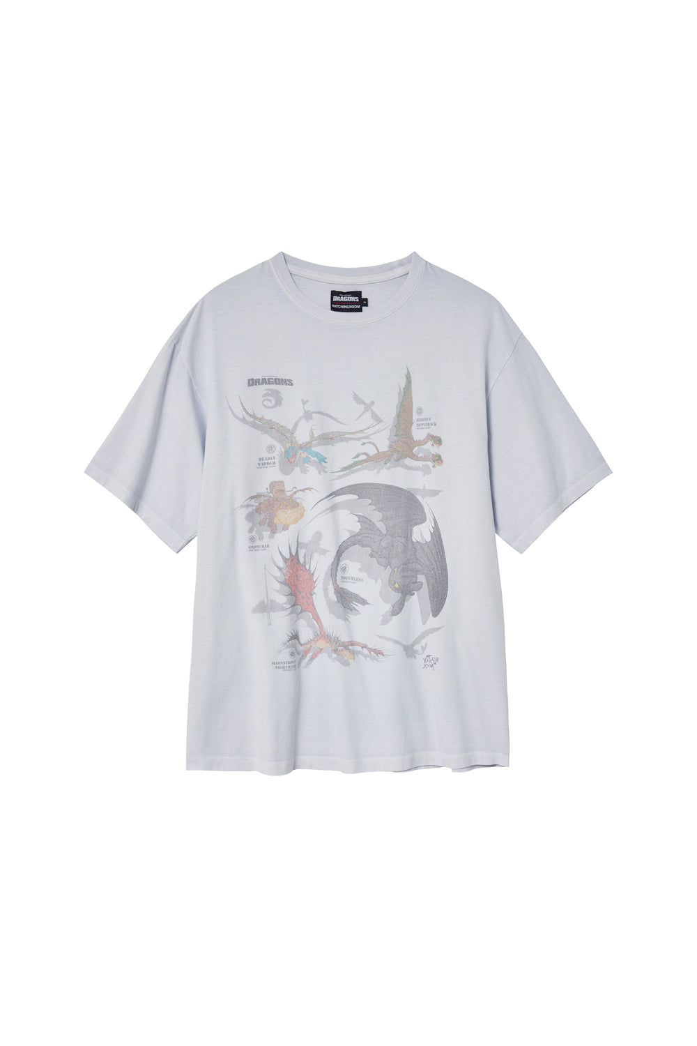 Hatchingroom - Dragons Tee Light (Grey) product image 1 | TRAB K-Fashion Australia