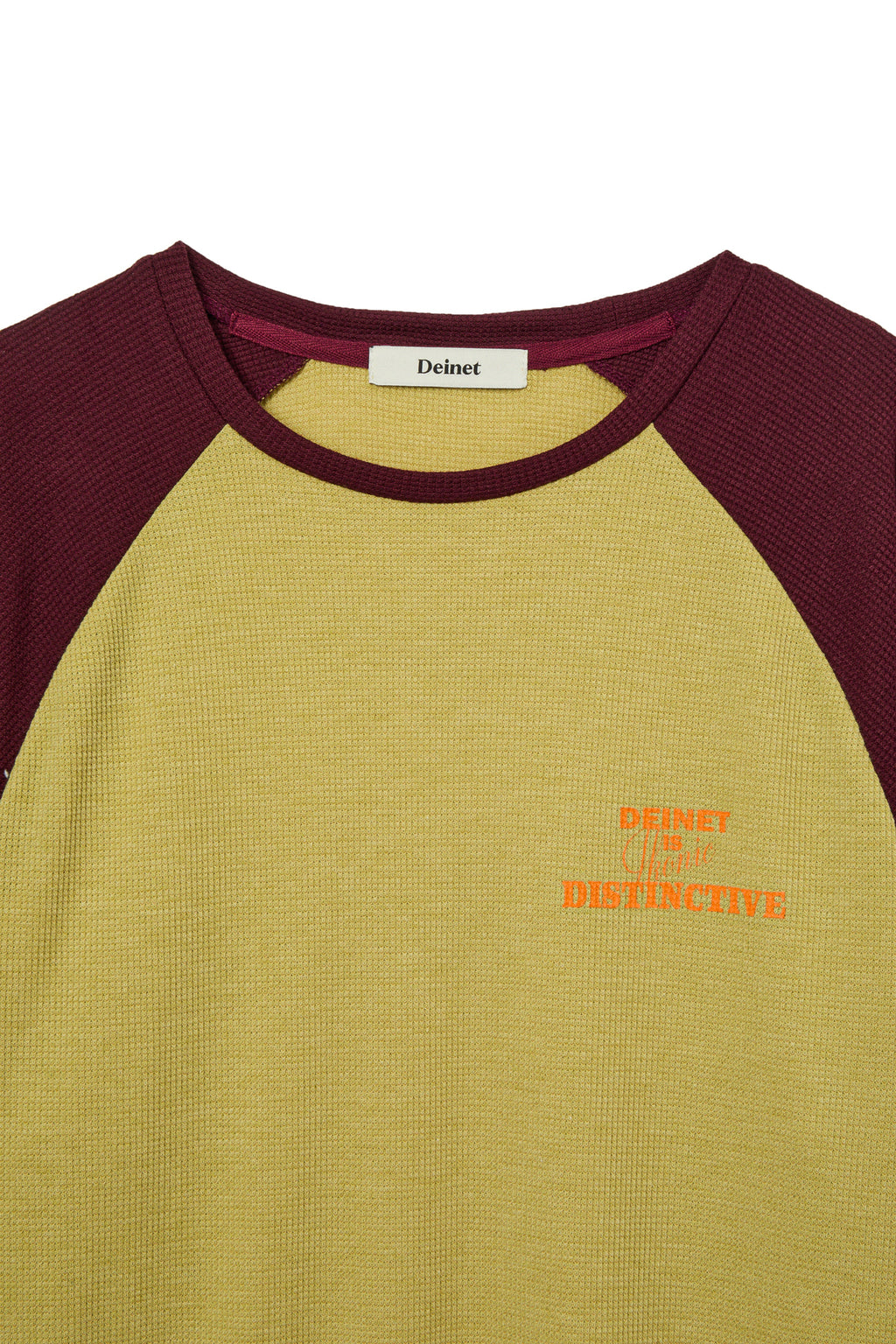 Deinet - Waffle Raglan Long Sleeve (Green) product image 3 | TRAB K-Fashion Australia
