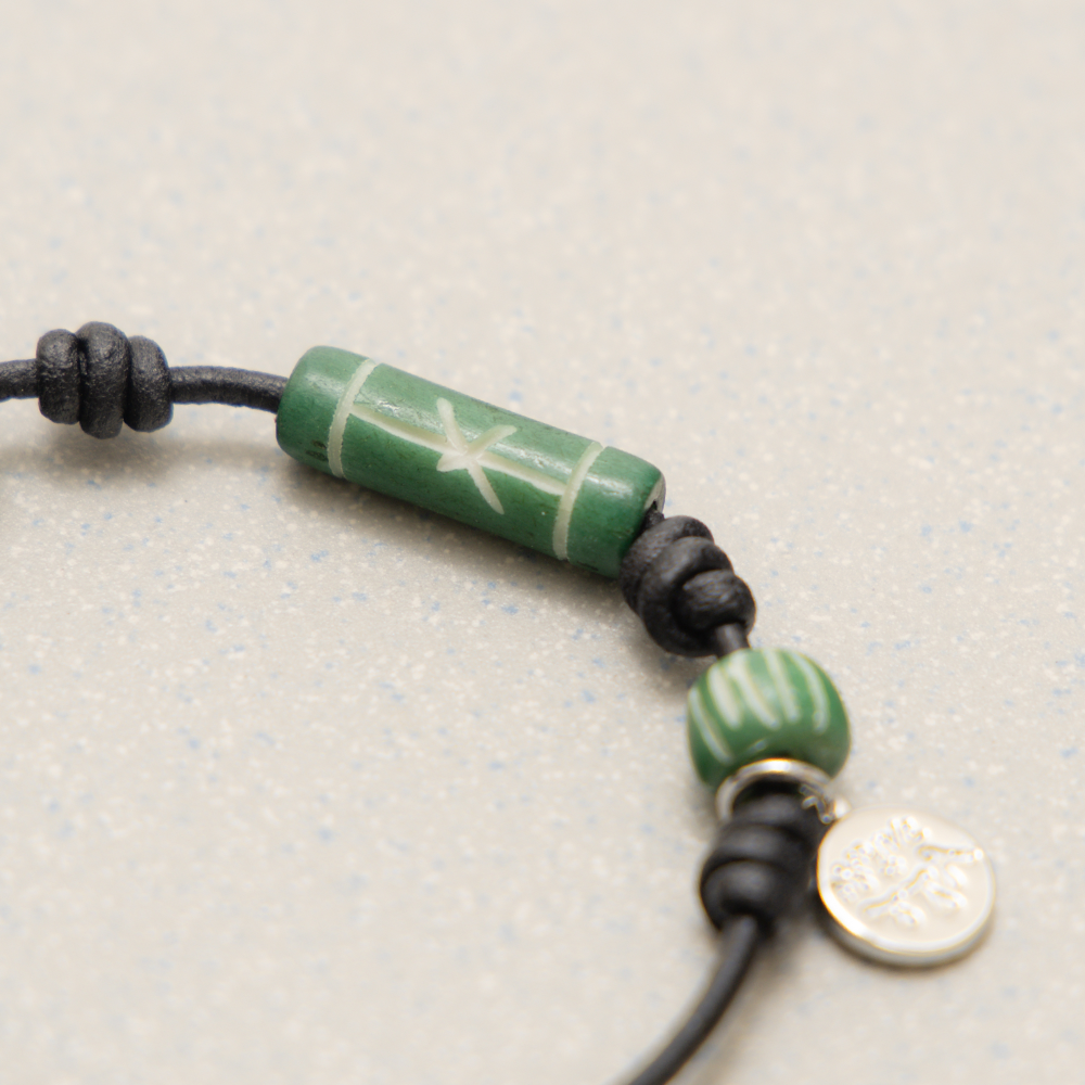 Towtow Archive - Praying Bracelet (Green) product image 2 | TRAB K-Fashion Australia