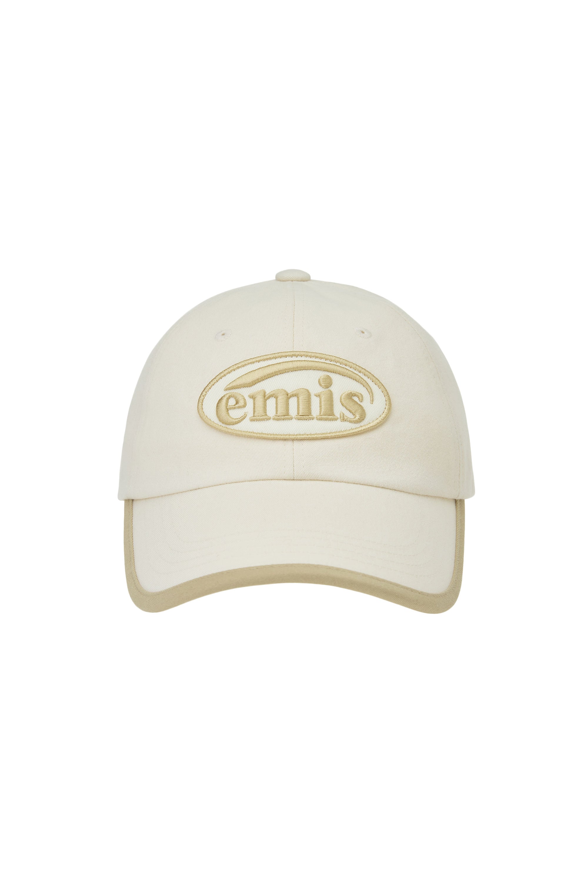 Emis - Beige Trimming Ball Cap (Cream) product image 1 | TRAB K-Fashion Australia