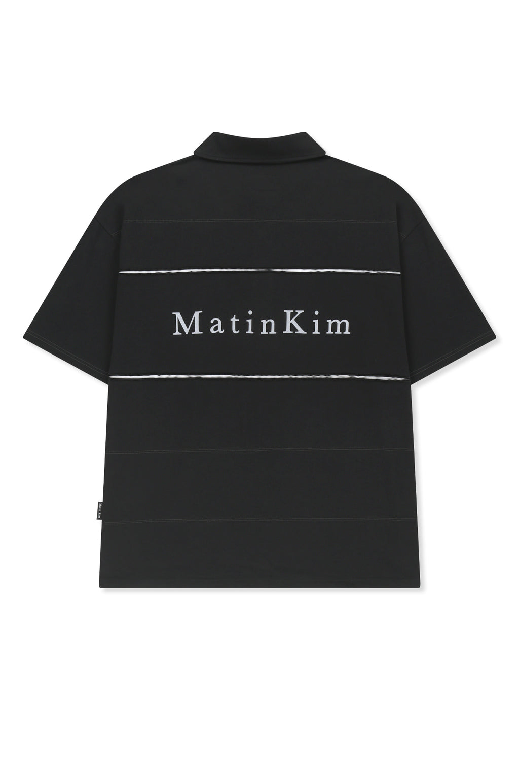 Matin Kim - Cut Out Block Collar Top (Black) product image 2 | TRAB K-Fashion Australia