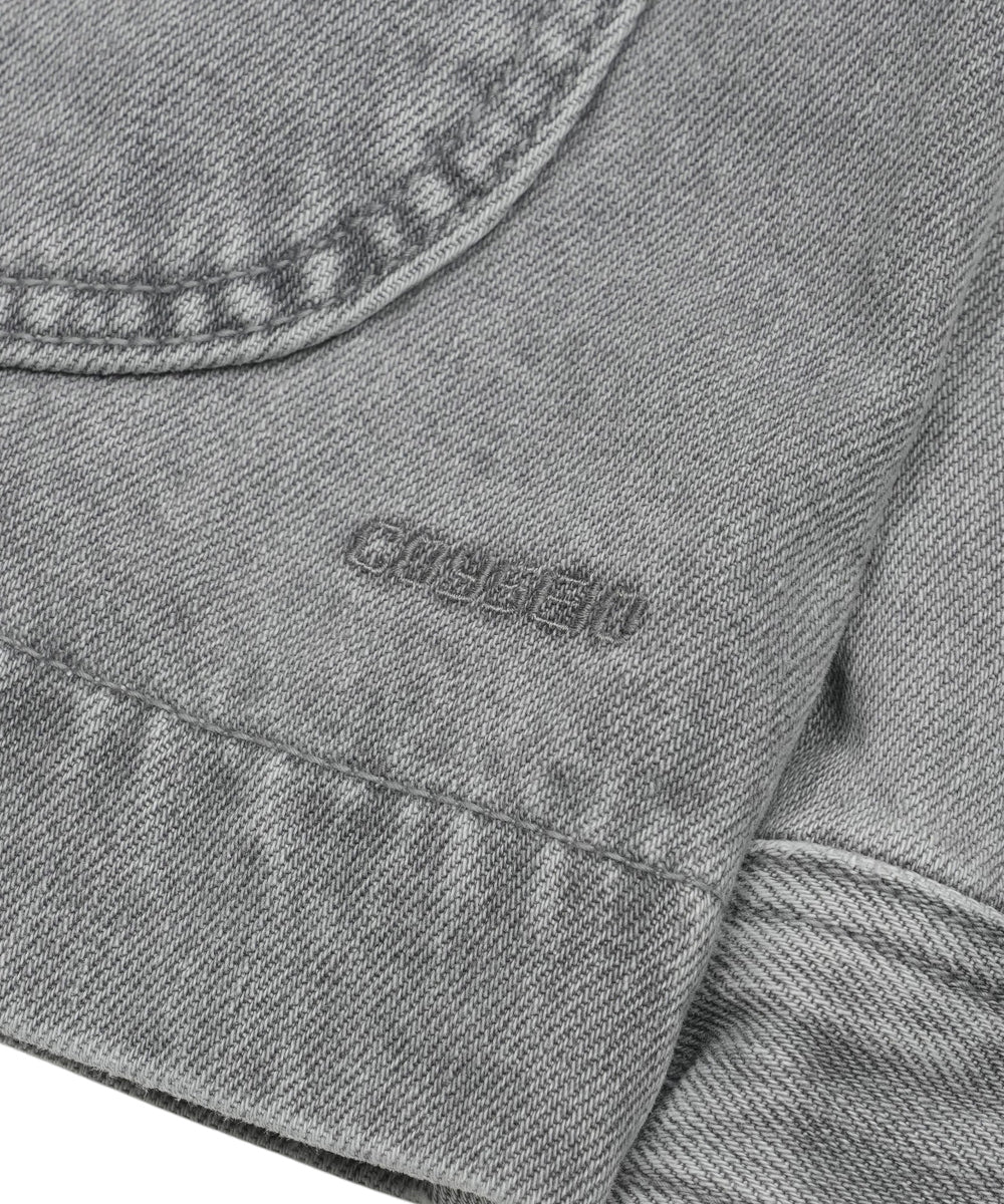 Coyseio - Aged Midi Denim Jacket (Grey) product image 18 | TRAB K-Fashion Australia
