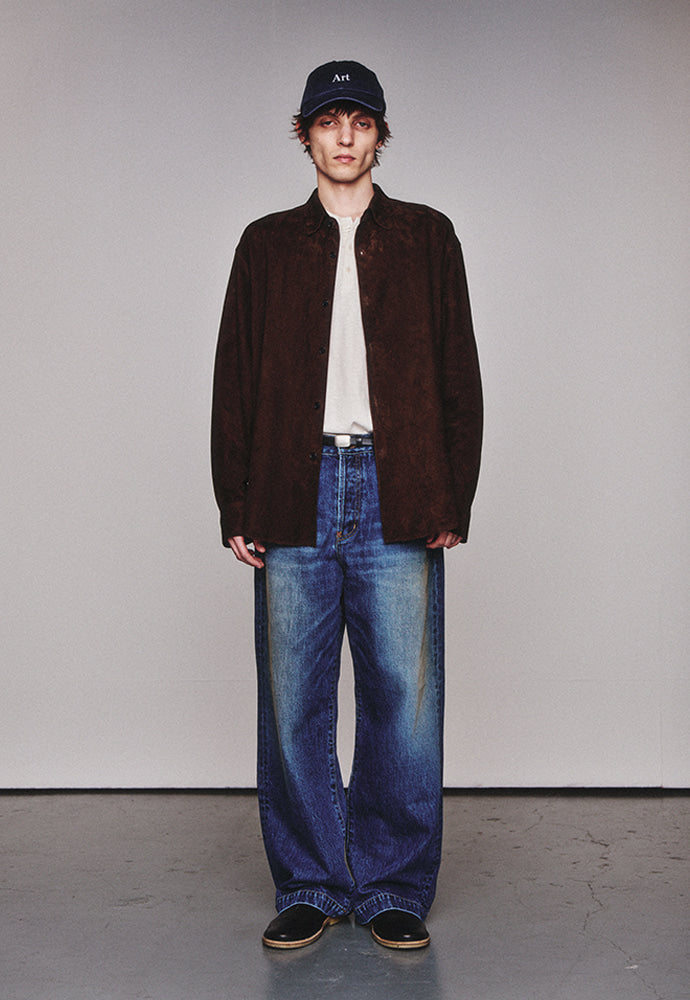 Art if acts - Goat Suede Shirt (Whiskey) product image 2 | TRAB K-Fashion Australia