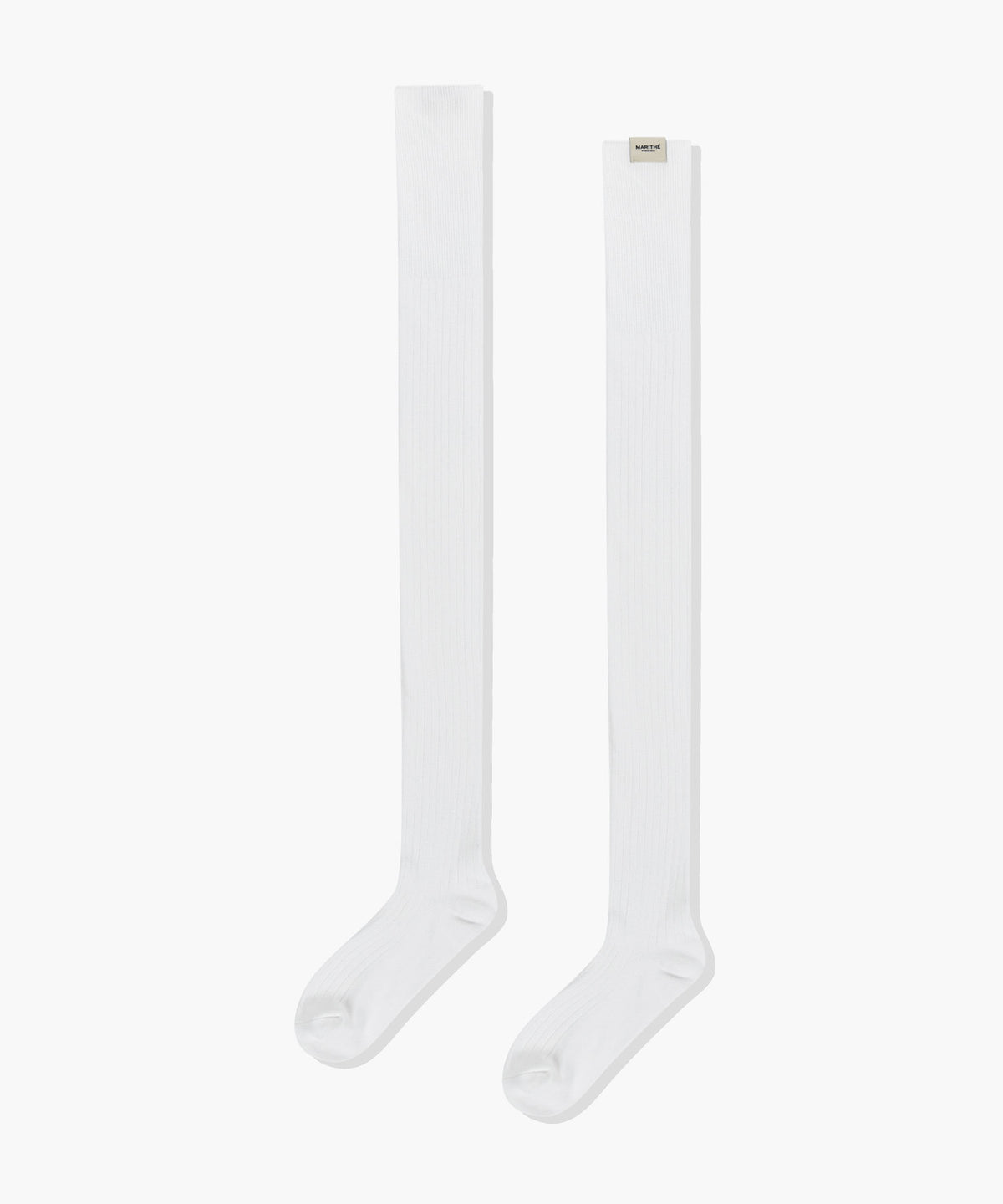 Marithe & Francois Girbaud - Over Knee Long Socks (White) product image 6 | TRAB K-Fashion Australia