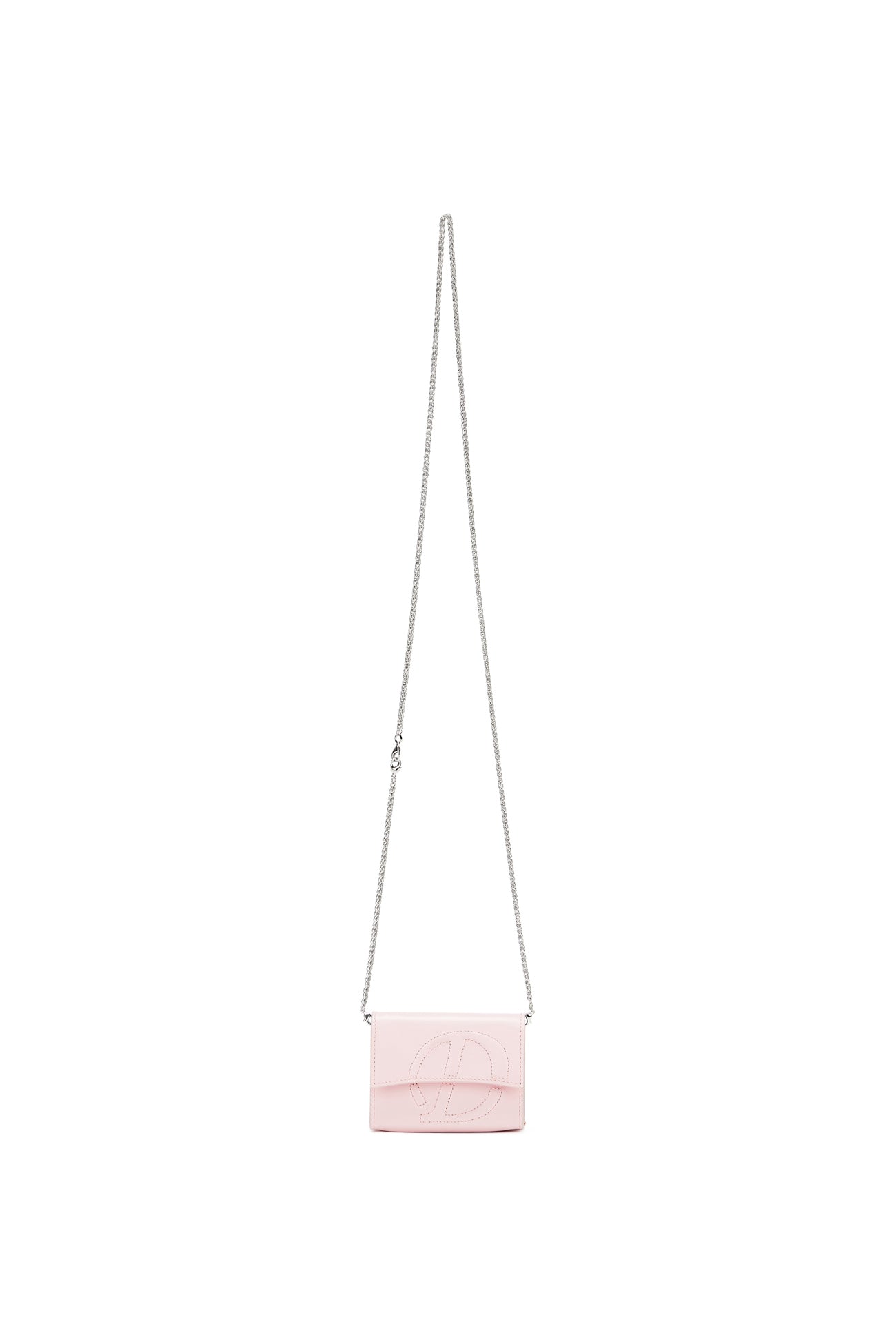 Deinet - D Logo Macaron Chain Mini Bag (Pink) product image 4 | TRAB K-Fashion Australia