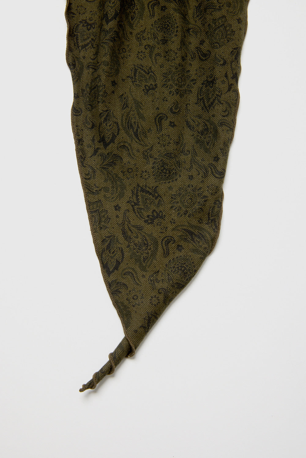 Hatchingroom - Diamond Scarf Floral Paisley (Khaki) product image 2 | TRAB K-Fashion Australia