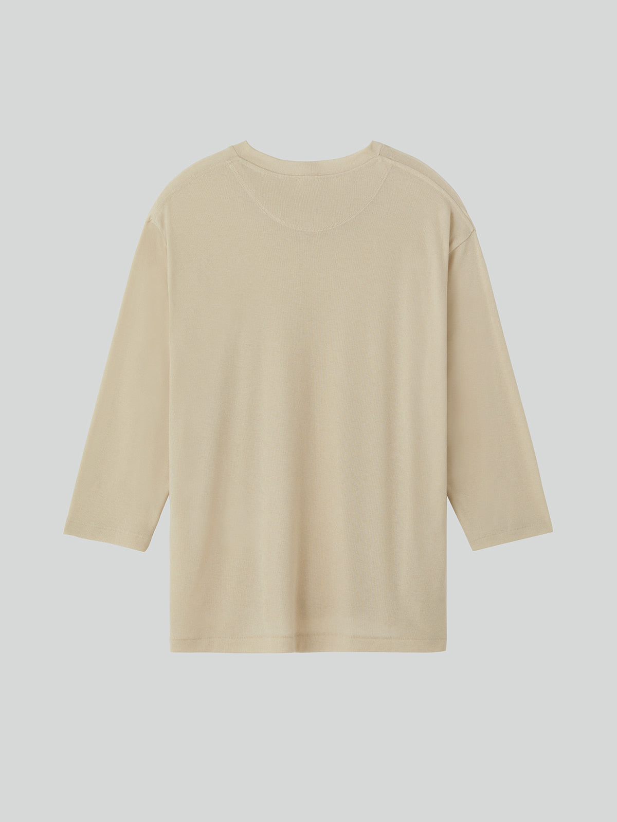 Recto - Wool Blend Loose Top (Light Beige) product image 6 | TRAB K-Fashion Australia