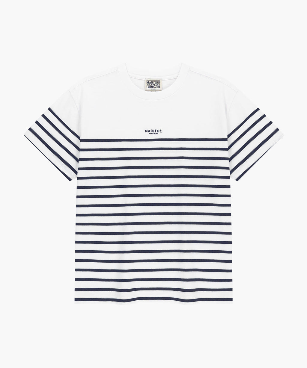 Marithe & Francois Girbaud - Block Stripe Tee (Navy) product image 6 | TRAB K-Fashion Australia
